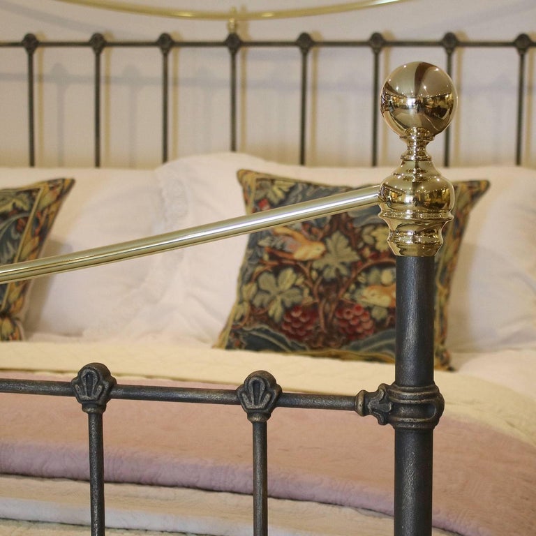 Brushed Gold Antique Bed, MK143 at 1stDibs