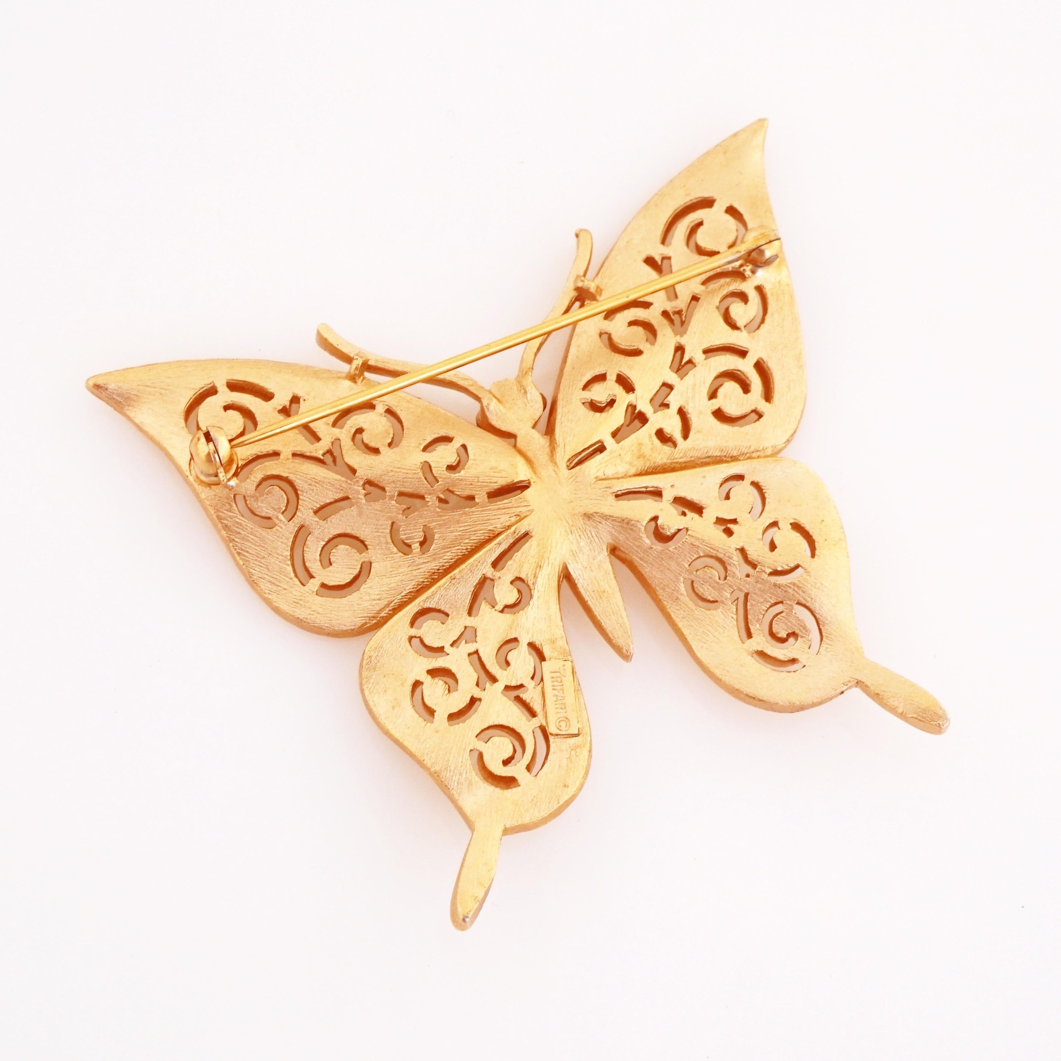 gold butterfly real