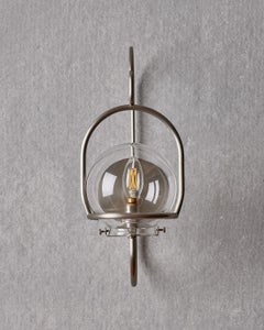 Brushed Satin Nickel Emil Lantern - Small