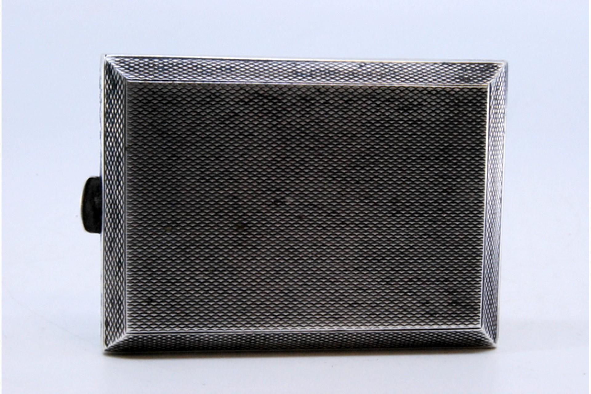 Brushed silver matchbook en venta 1