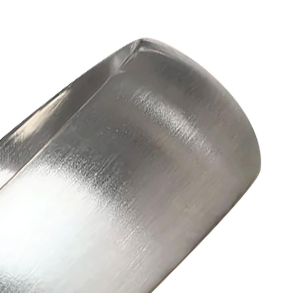 Art Deco Brushed Wedding Band, Platinum For Sale