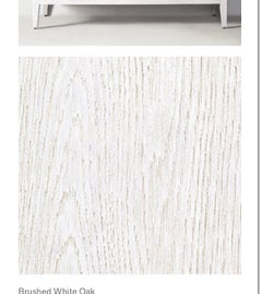 Brushed White Oak Finish Samples