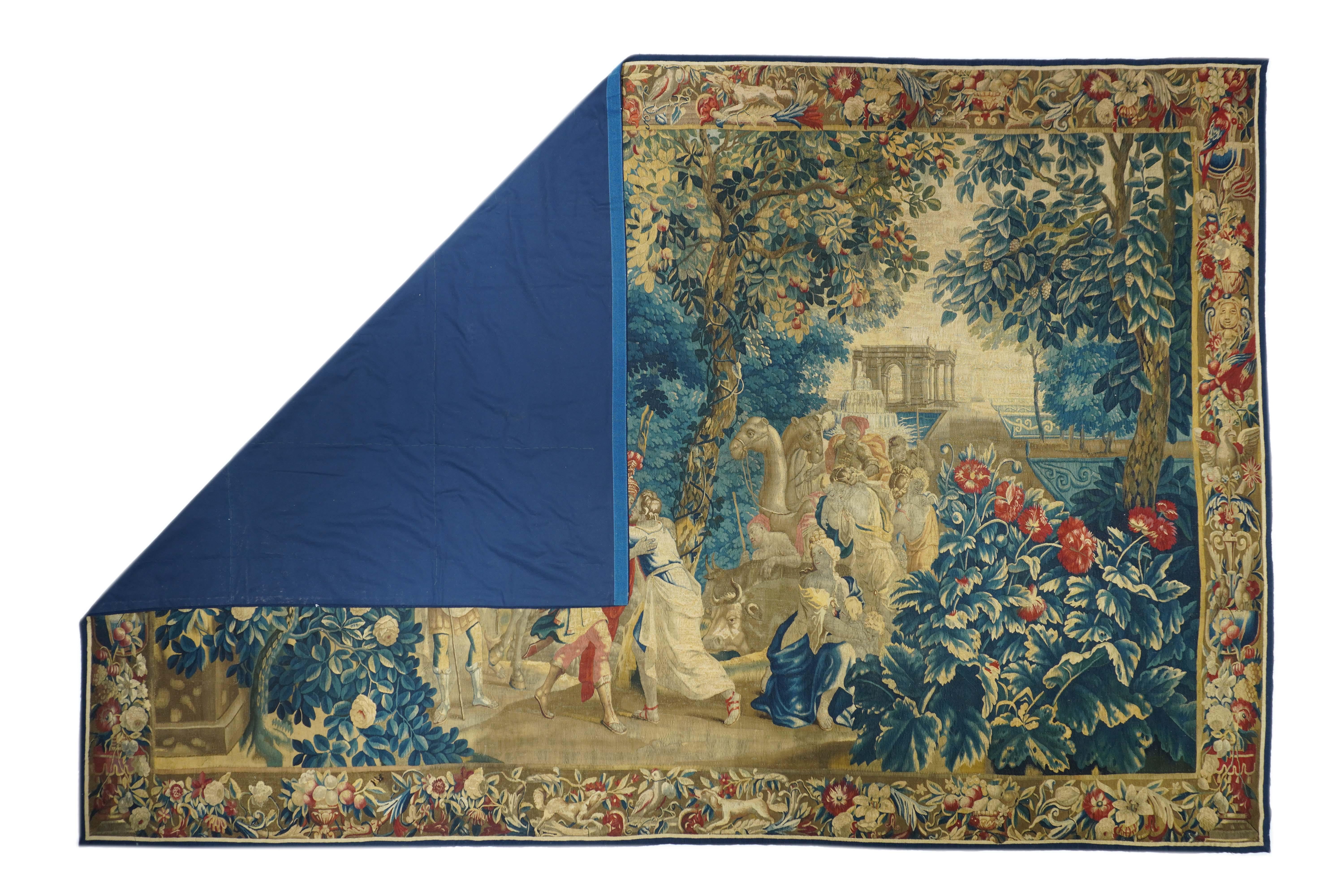 Brussel Wandteppich ''Die Konkordie Siria von der römischen