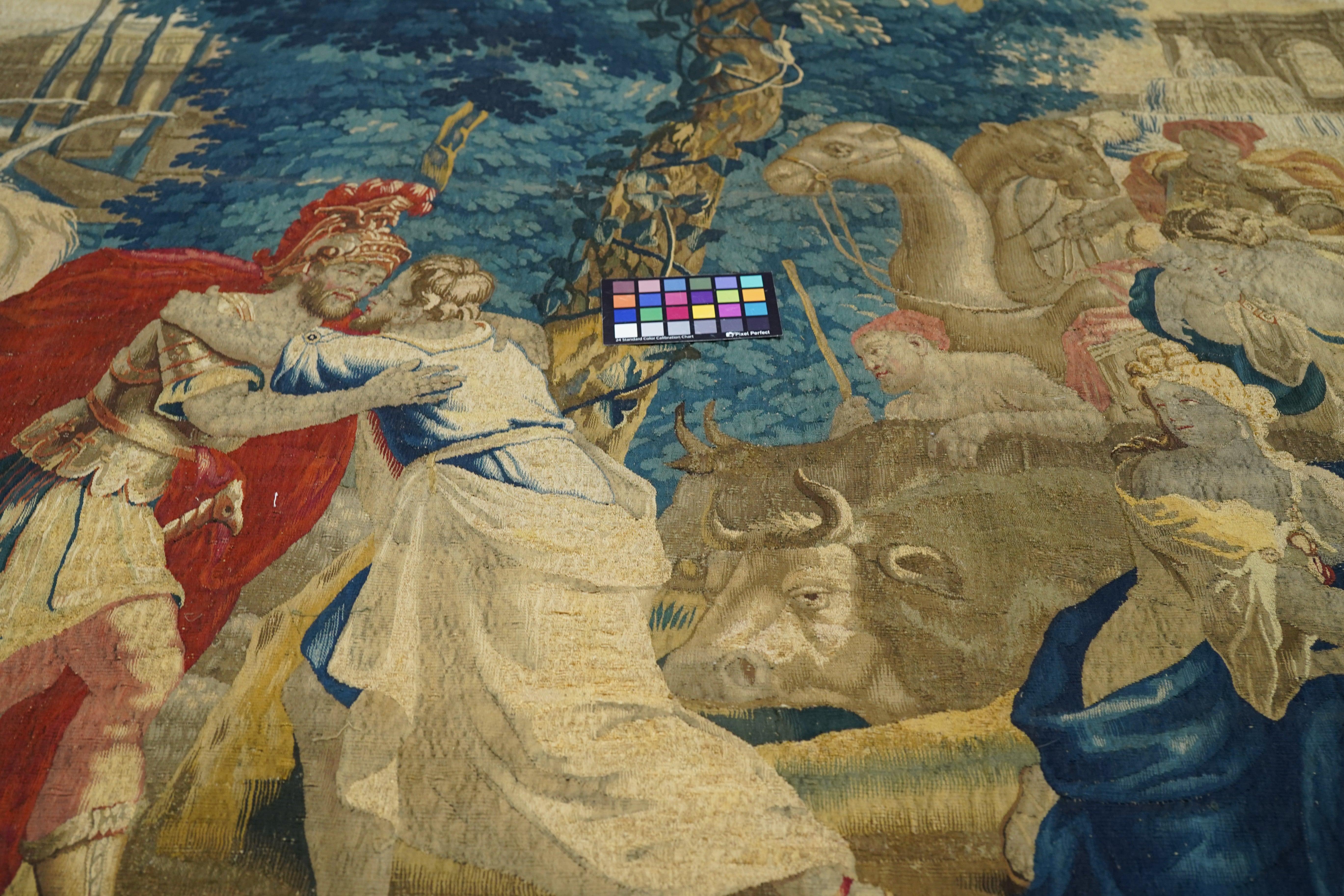 Brussel Wandteppich ''Die Konkordie Siria von der römischen