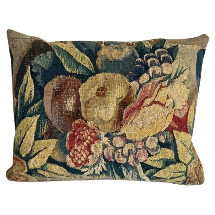 Brussels 16th Century 18" X 15" Pillow For Sale