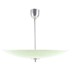 Brussels Chandelier with Pea Green Shade