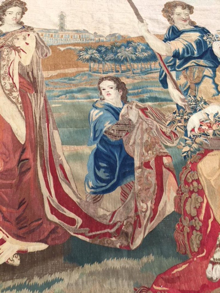 Brussels Late 17th Century Tapestry Asia from a Four Continents Series For Sale at 1stdibs