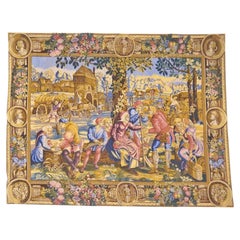 Brussels Mechanical Tapestry "The Harvests" 20th Century