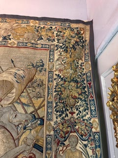 Tapisserie de Bruxelles, scène de bataille, seconde moitié du XVIe siècle