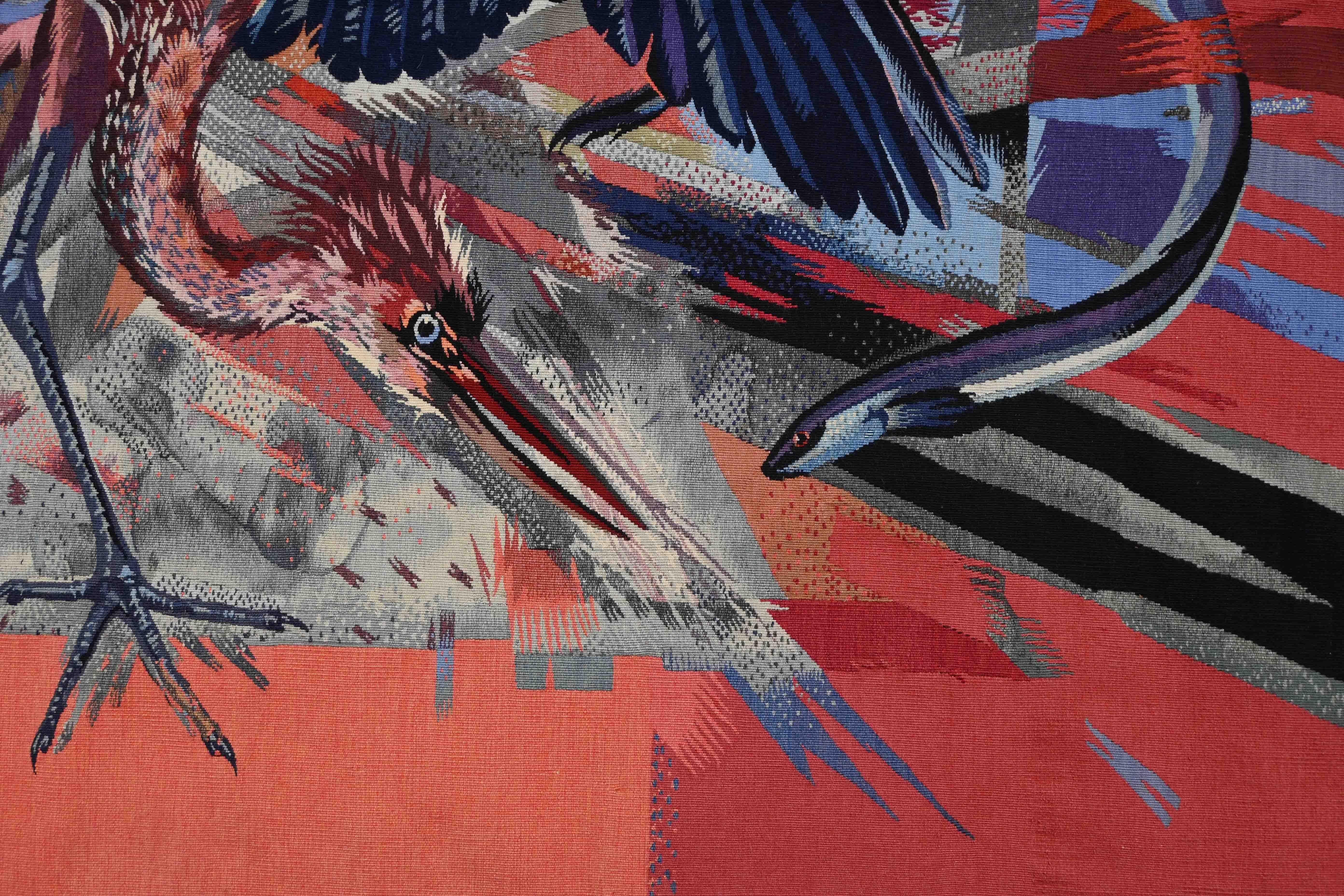 Brüsseler Wandteppich von BB Chaudoir - Vann Noten - L237xH147- N° 1614 im Zustand „Hervorragend“ im Angebot in Paris, FR