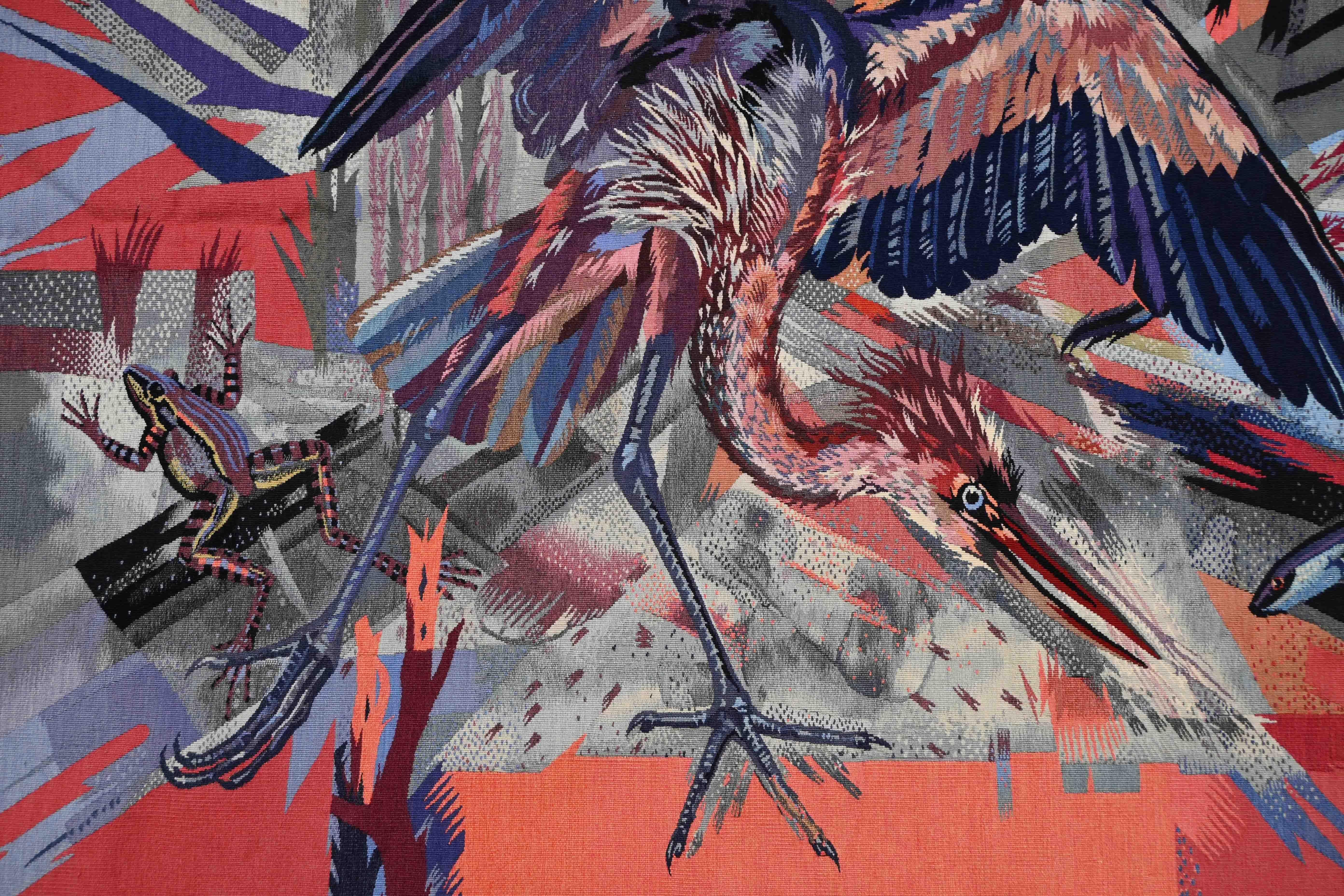 Brüsseler Wandteppich von BB Chaudoir - Vann Noten - L237xH147- N° 1614 (20. Jahrhundert) im Angebot