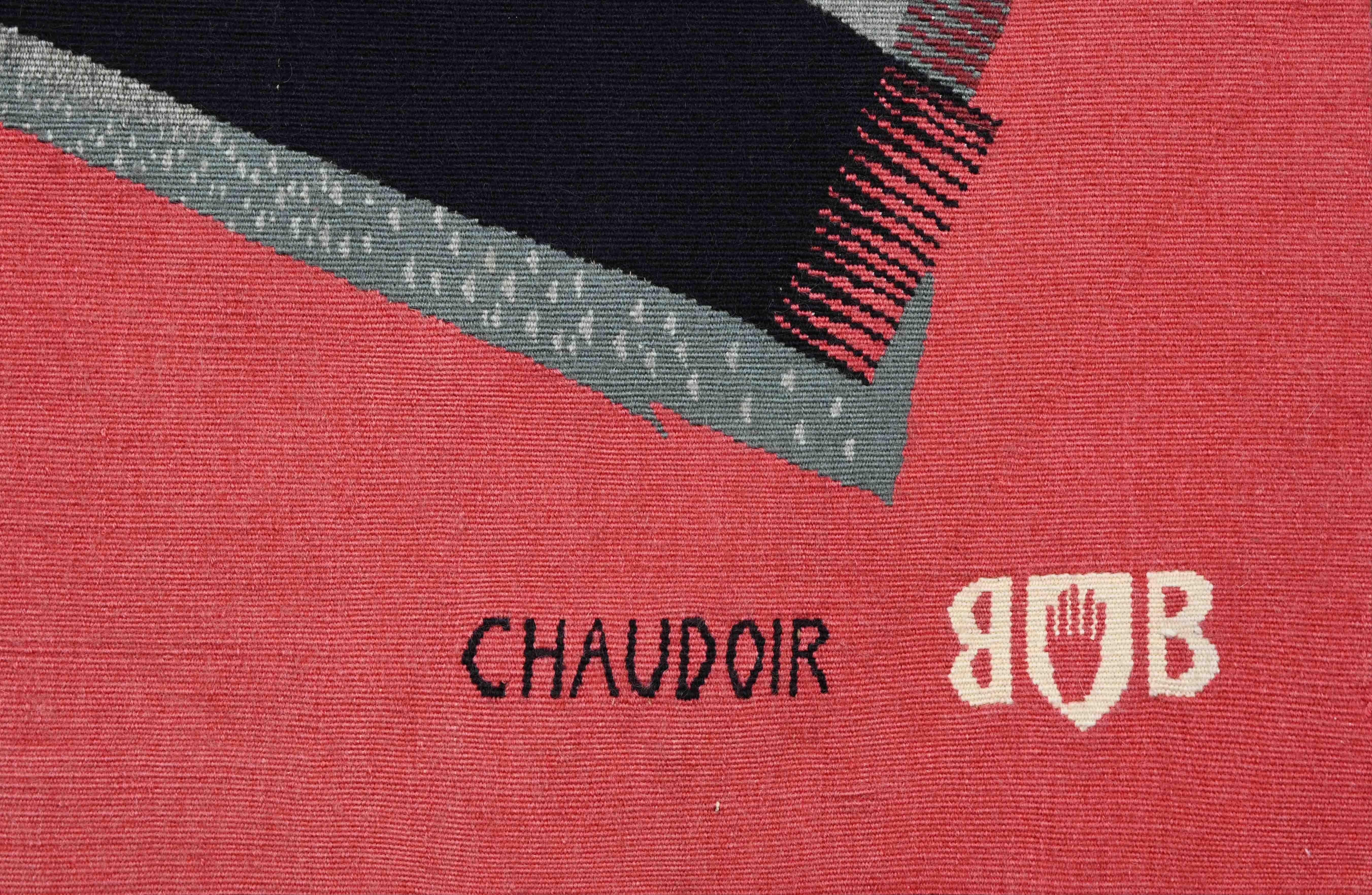 Brüsseler Wandteppich von BB Chaudoir - Vann Noten - L237xH147- N° 1614 (Wolle) im Angebot