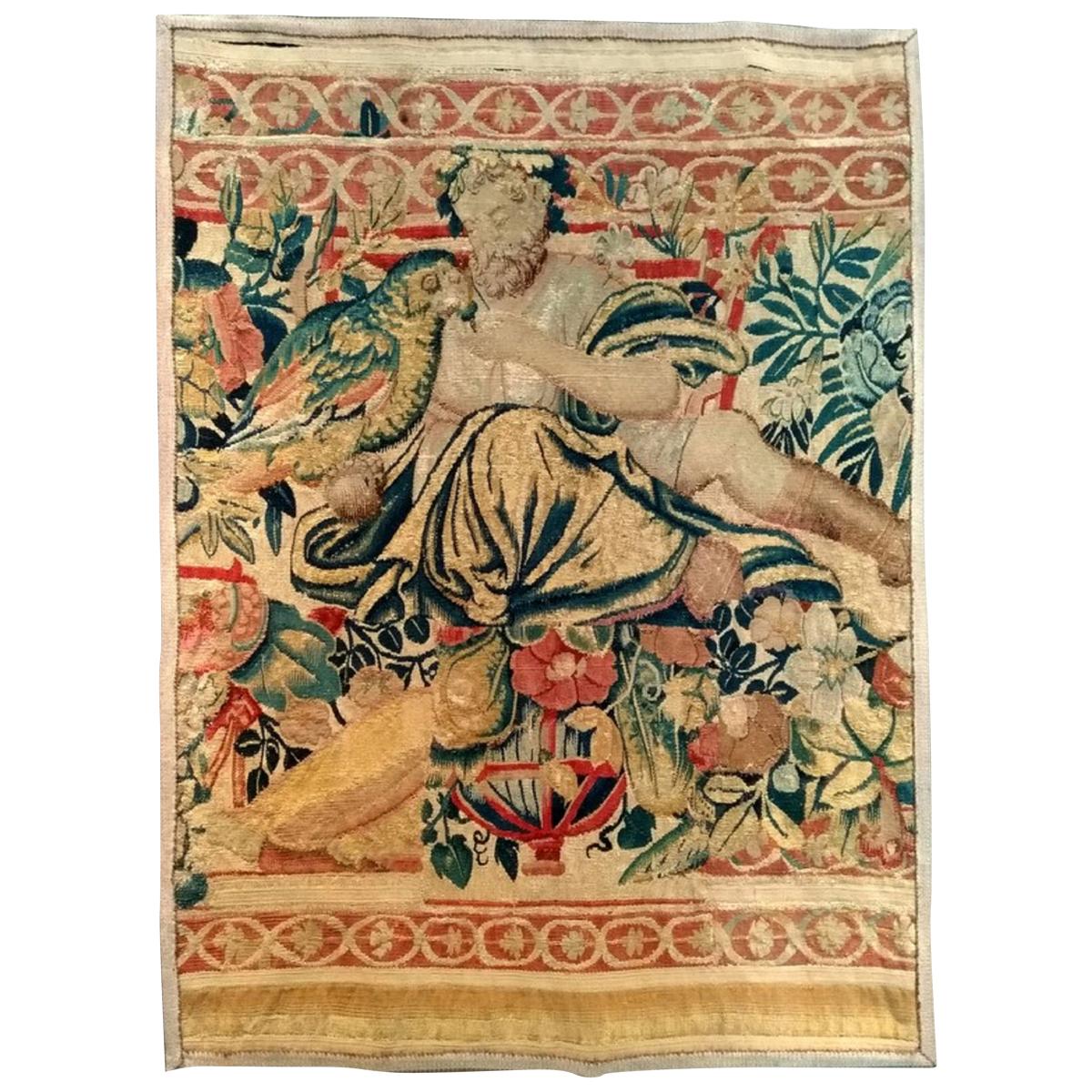 Brussels Tapestry Panel For Sale at 1stdibs