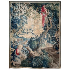 Brussels Tapestry from the 17th Century, Quarter of Point