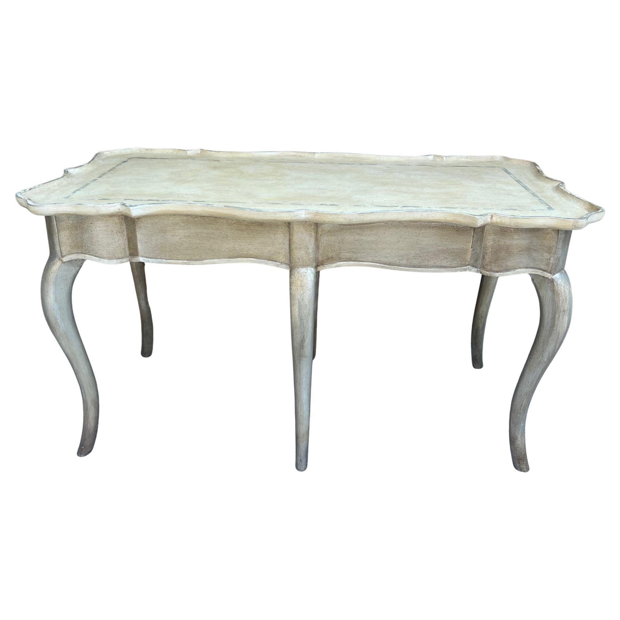 Brustlin Workshop Coffee Table in Distressed Patina For Sale