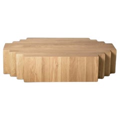 Tavolino Brut 135 in Oak Oak europeo verniciato opaco di Mokko Amsterdam