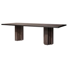 Brut Dining Table in Solid French Oak
