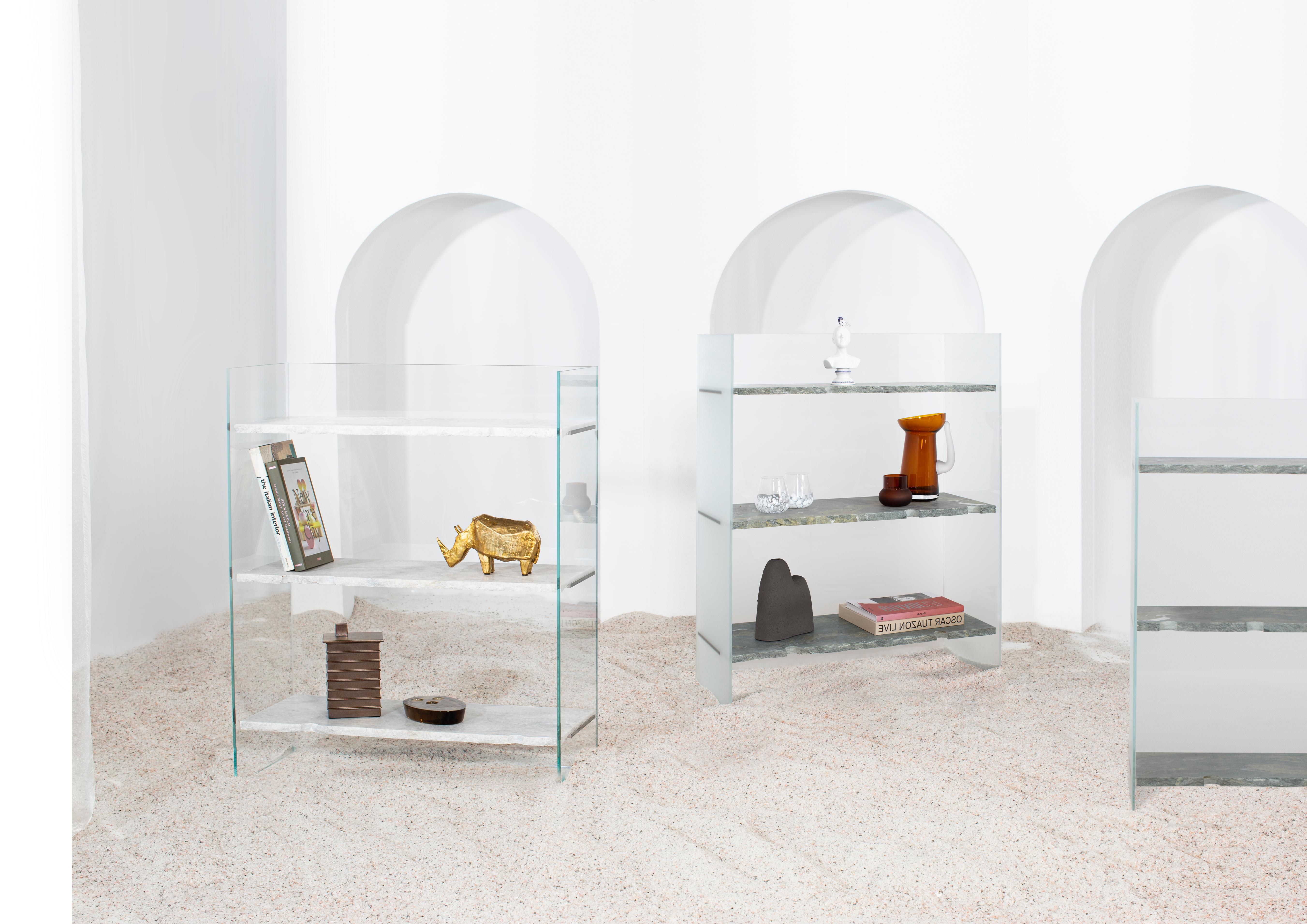 Brut Satinato White Shelves by Pulpo In New Condition For Sale In Geneve, CH
