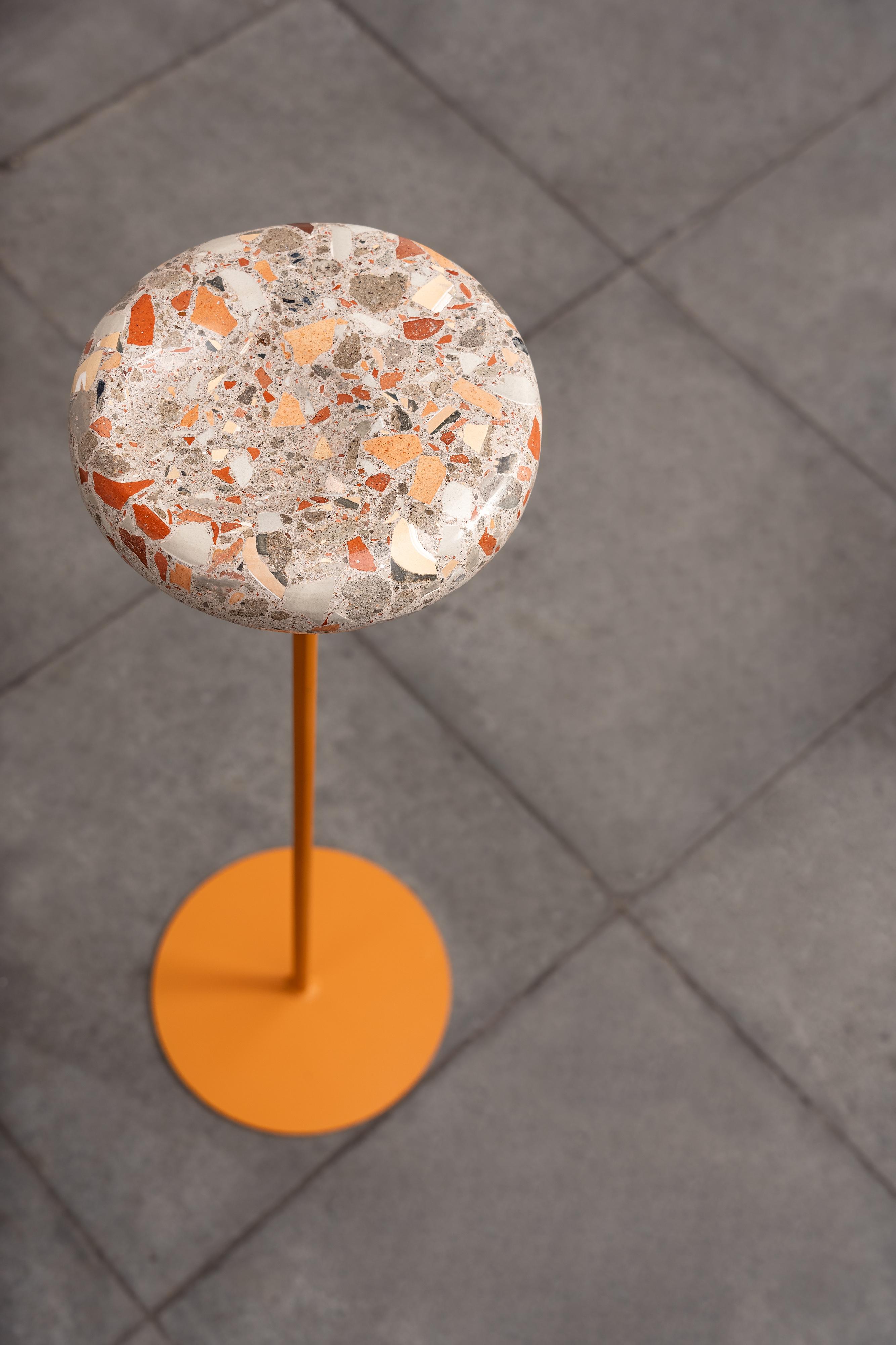 Brut Terrazzo Low Side Table en vente 8
