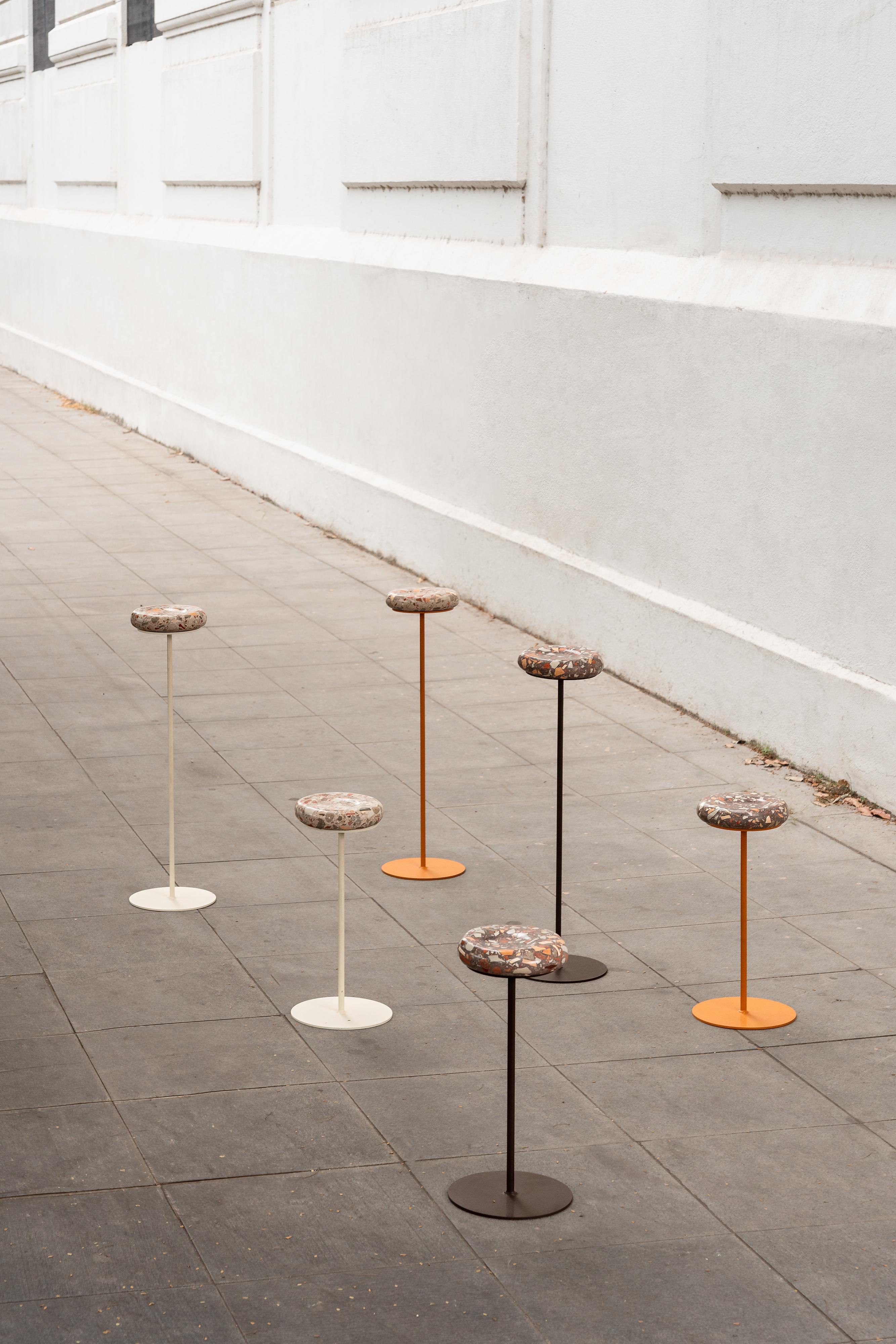 Brut Terrazzo Low Side Table en vente 9