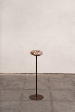 Brut Terrazzo Tall Side Table