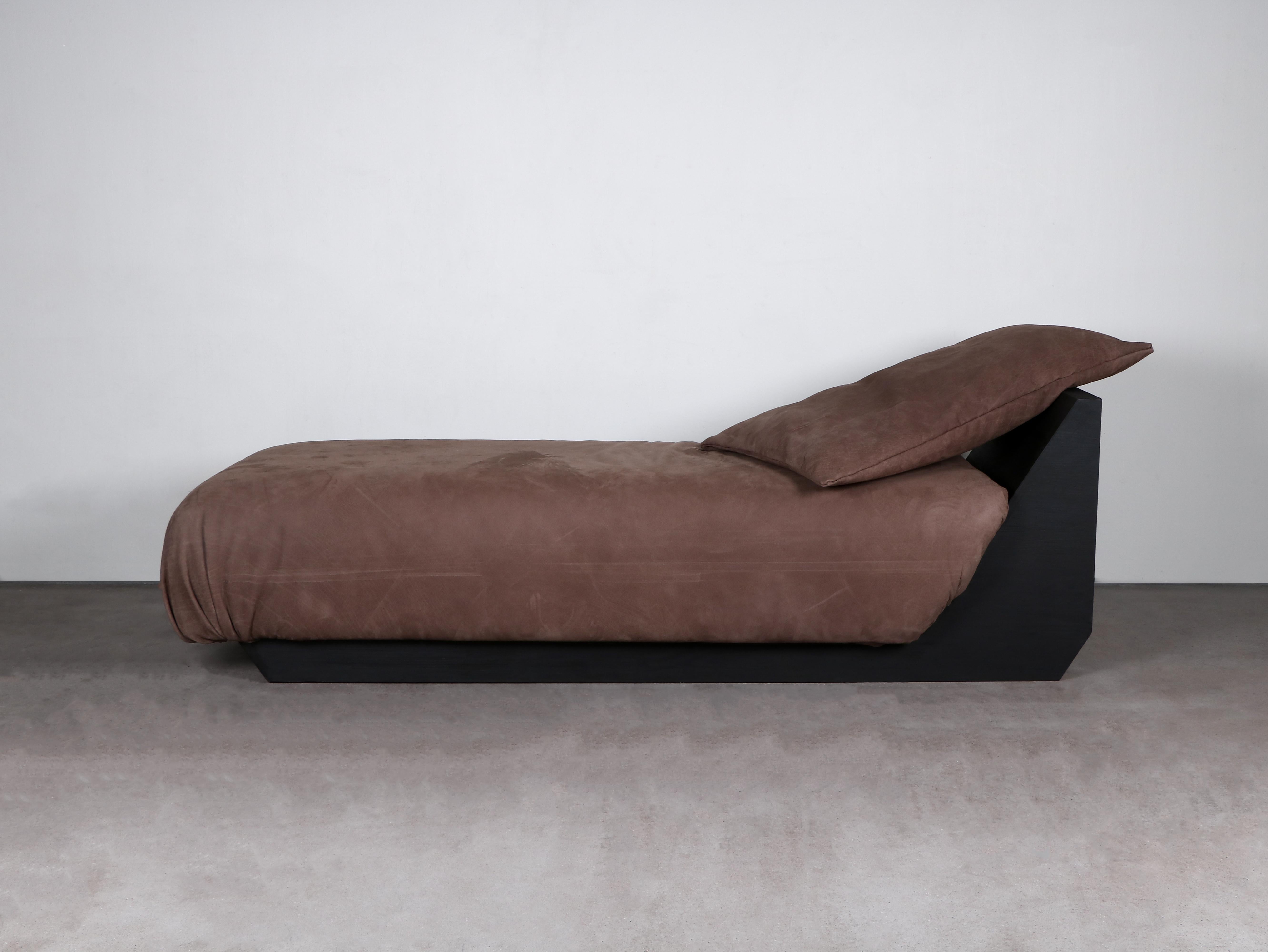 Modern Brutal Daybed by Lucas Tyra Morten For Sale