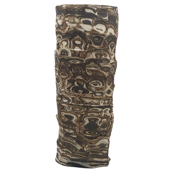 Brutal Tree Bark Vase For Sale