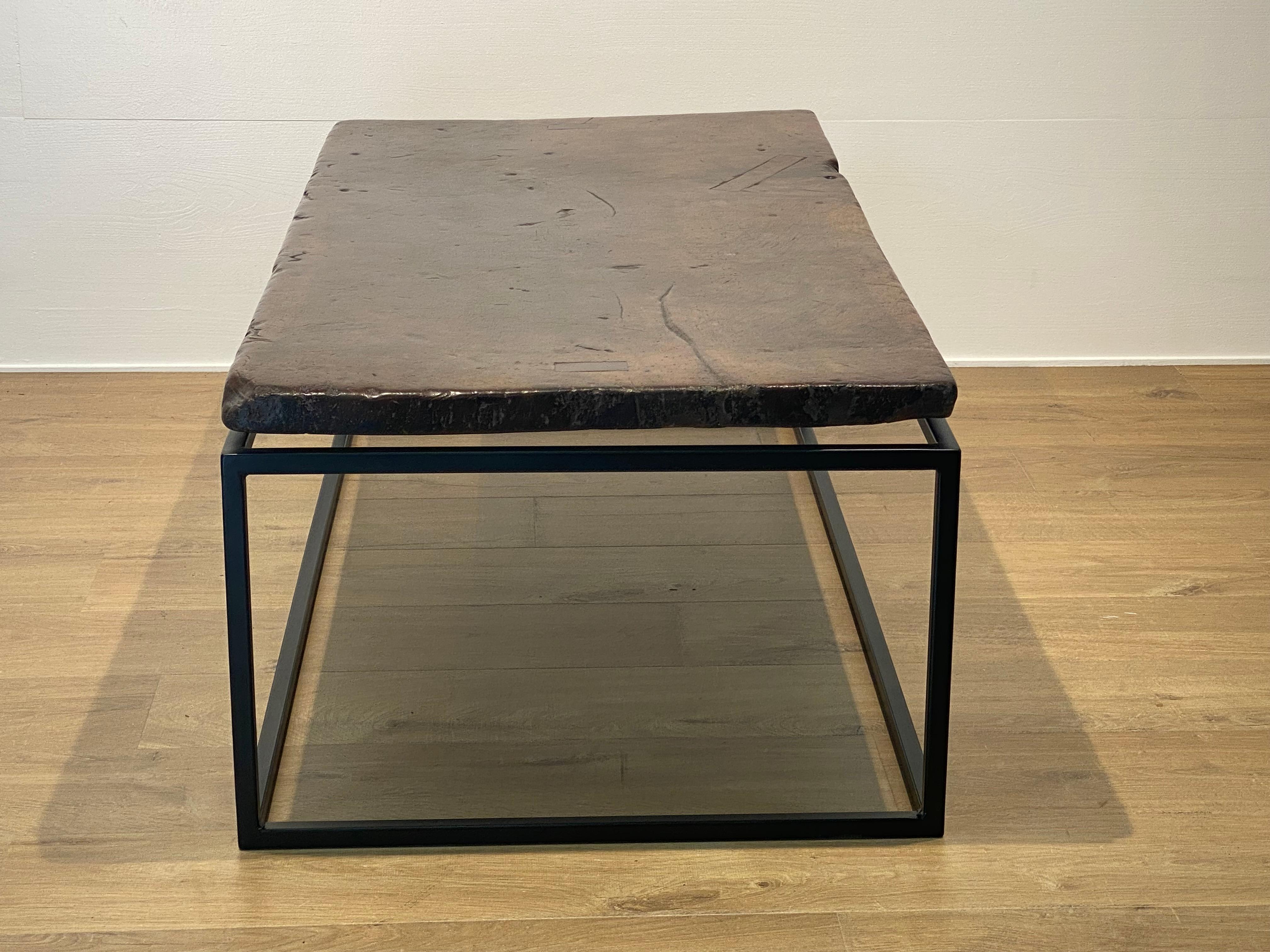 Brutalis, Table basse moderne en bois en vente 4