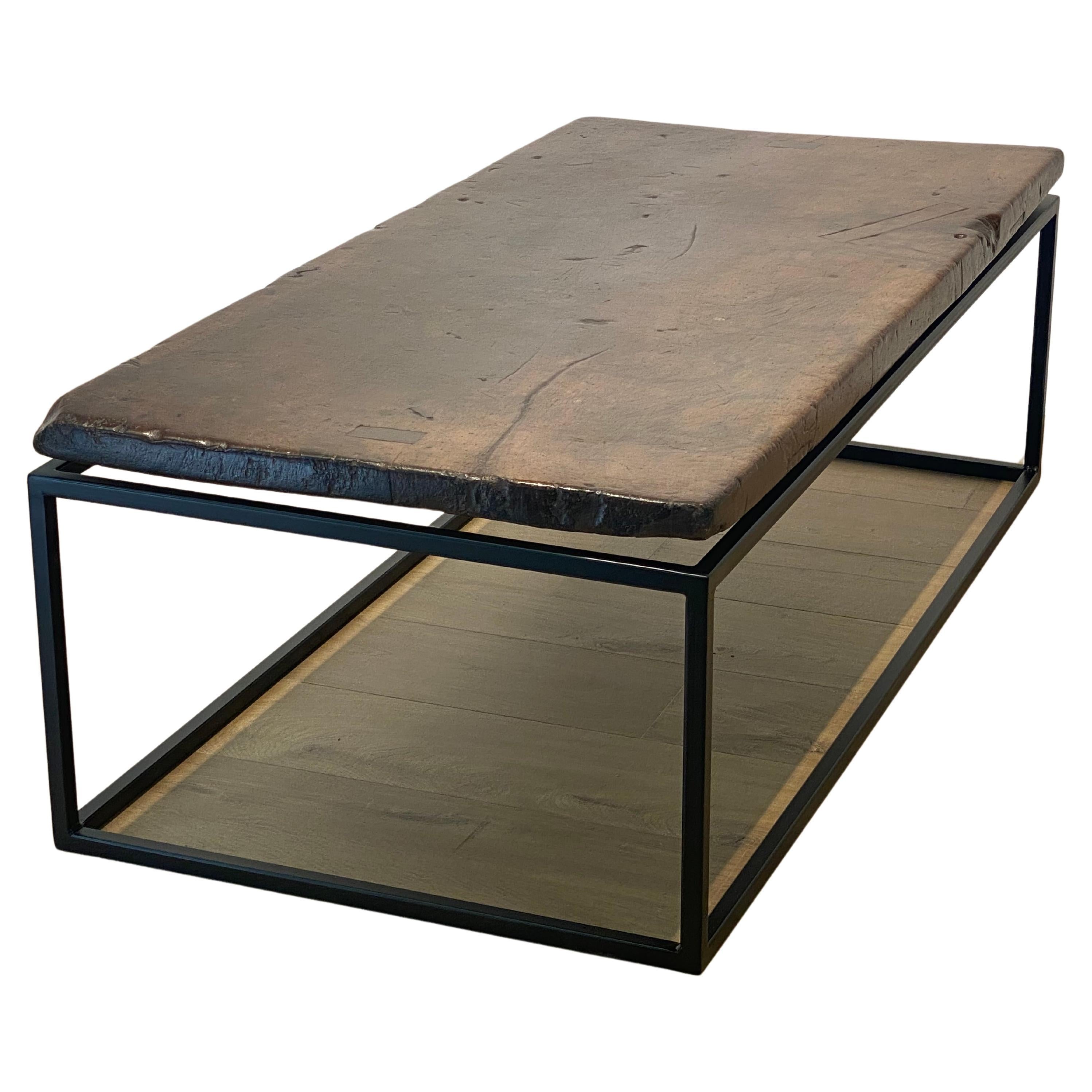 Brutalis, Modern Wooden Coffee Table For Sale