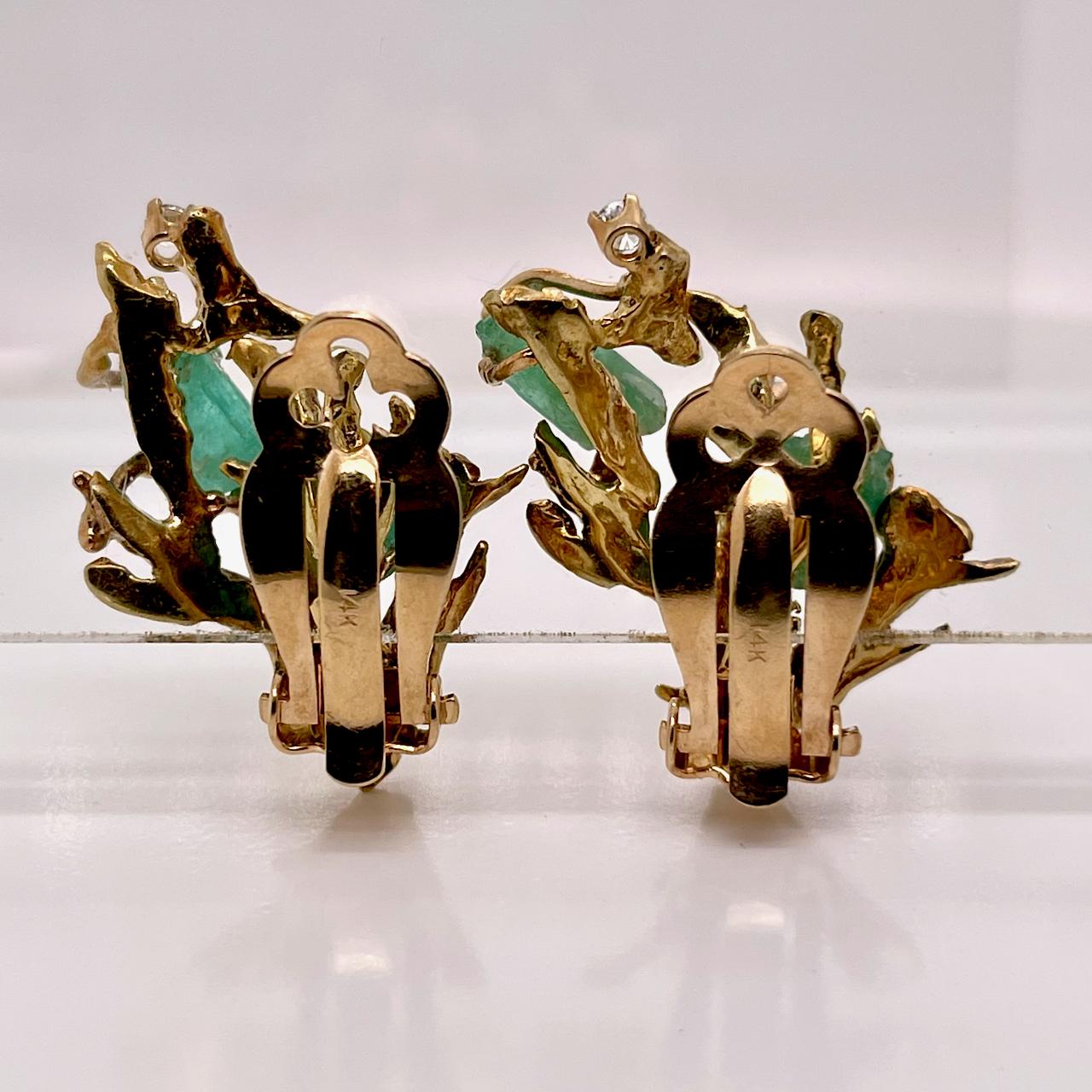 brutalist earrings