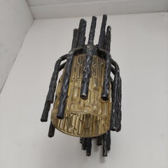 Brutalist 1960 Applique by Marcello Fantoni