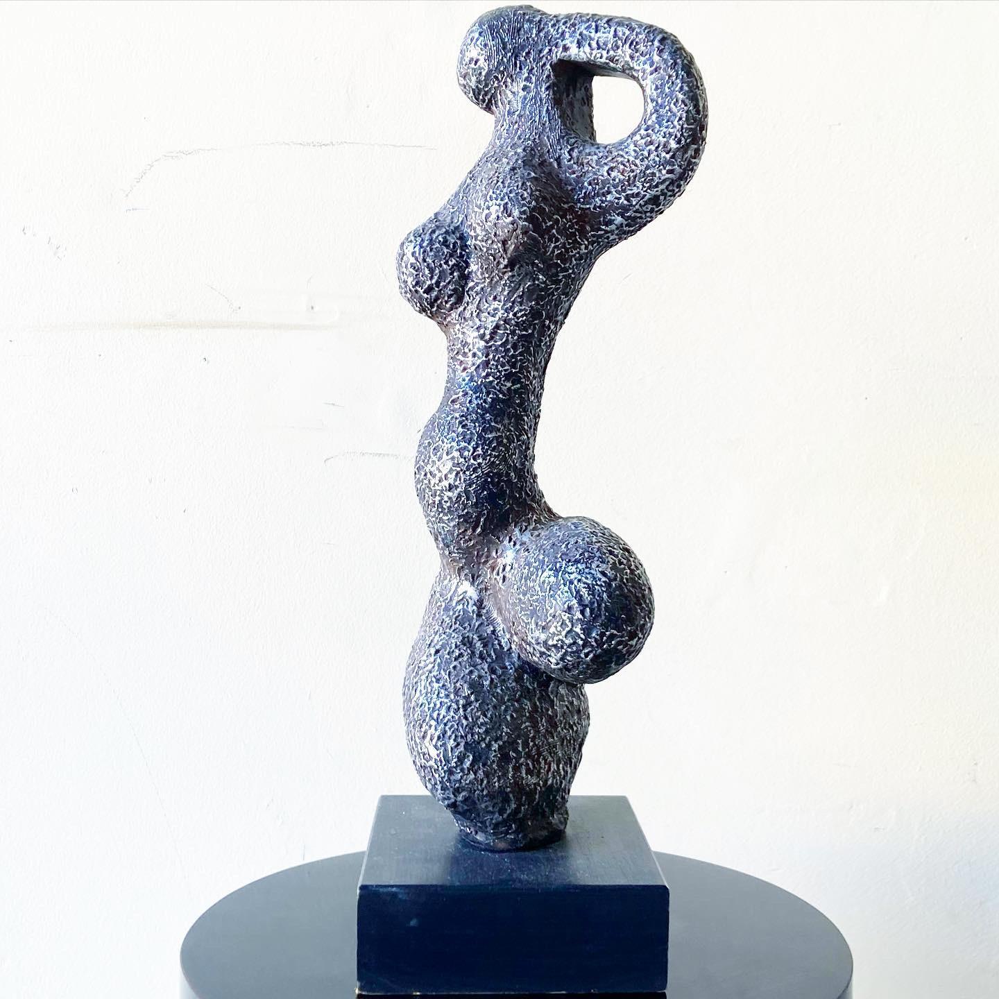 North American Brutalist Abstract Female Nude Sculpture by Austin Productions For Sale