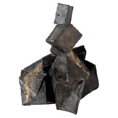 Brutalist Abstract Sculpture by Thea Wisser