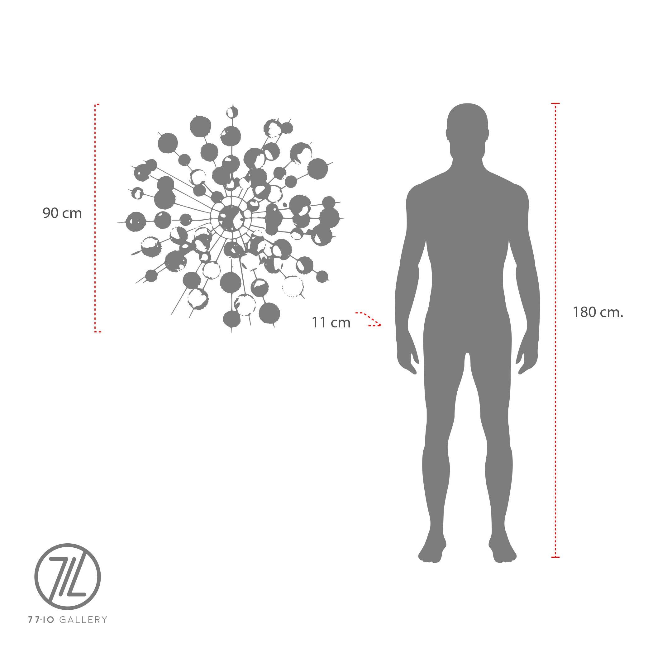 Mid-20th Century Brutalist Abstract Wall Sculpture in the Style of Curtis Jere For Sale