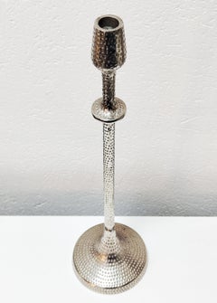 Brutalist Aluminum Candlestick Holder designed by Gunther Lambert, Germany 1970s