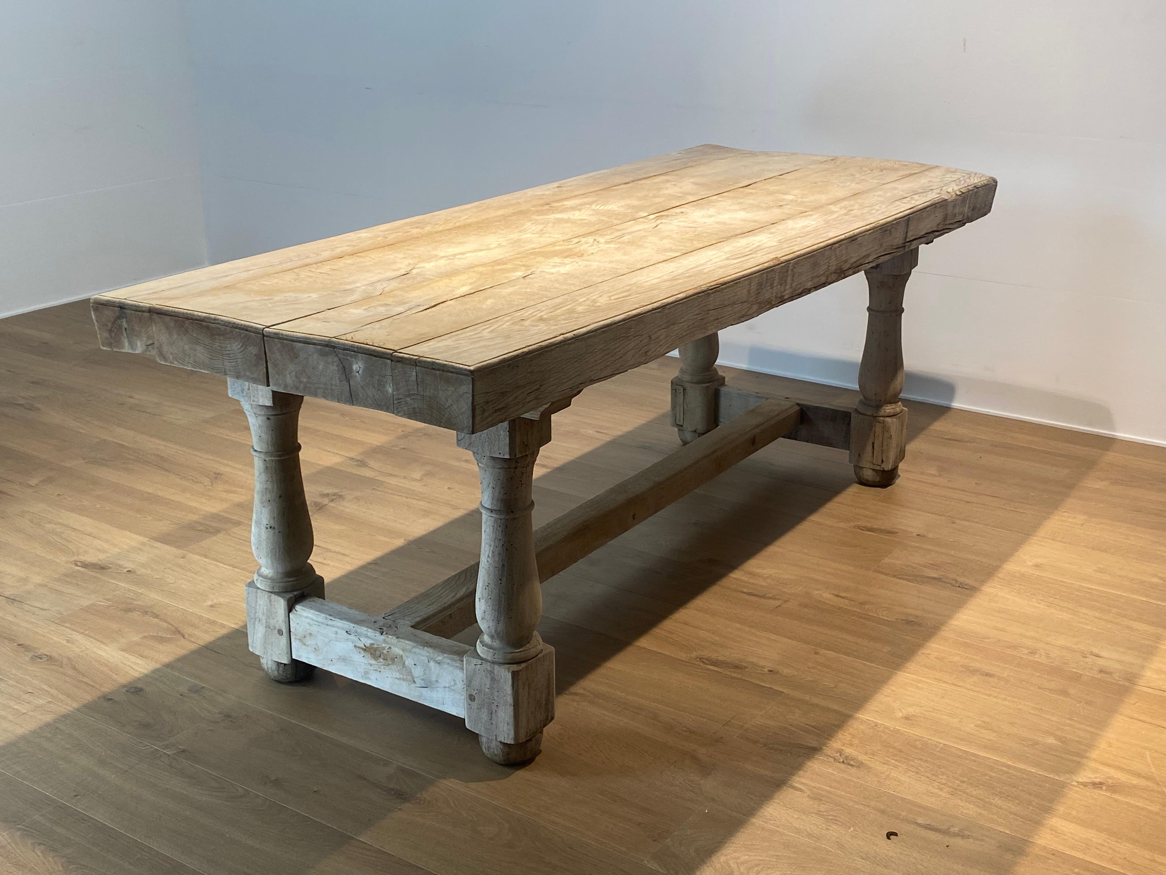 Brutalist Antique French Center Table For Sale 10