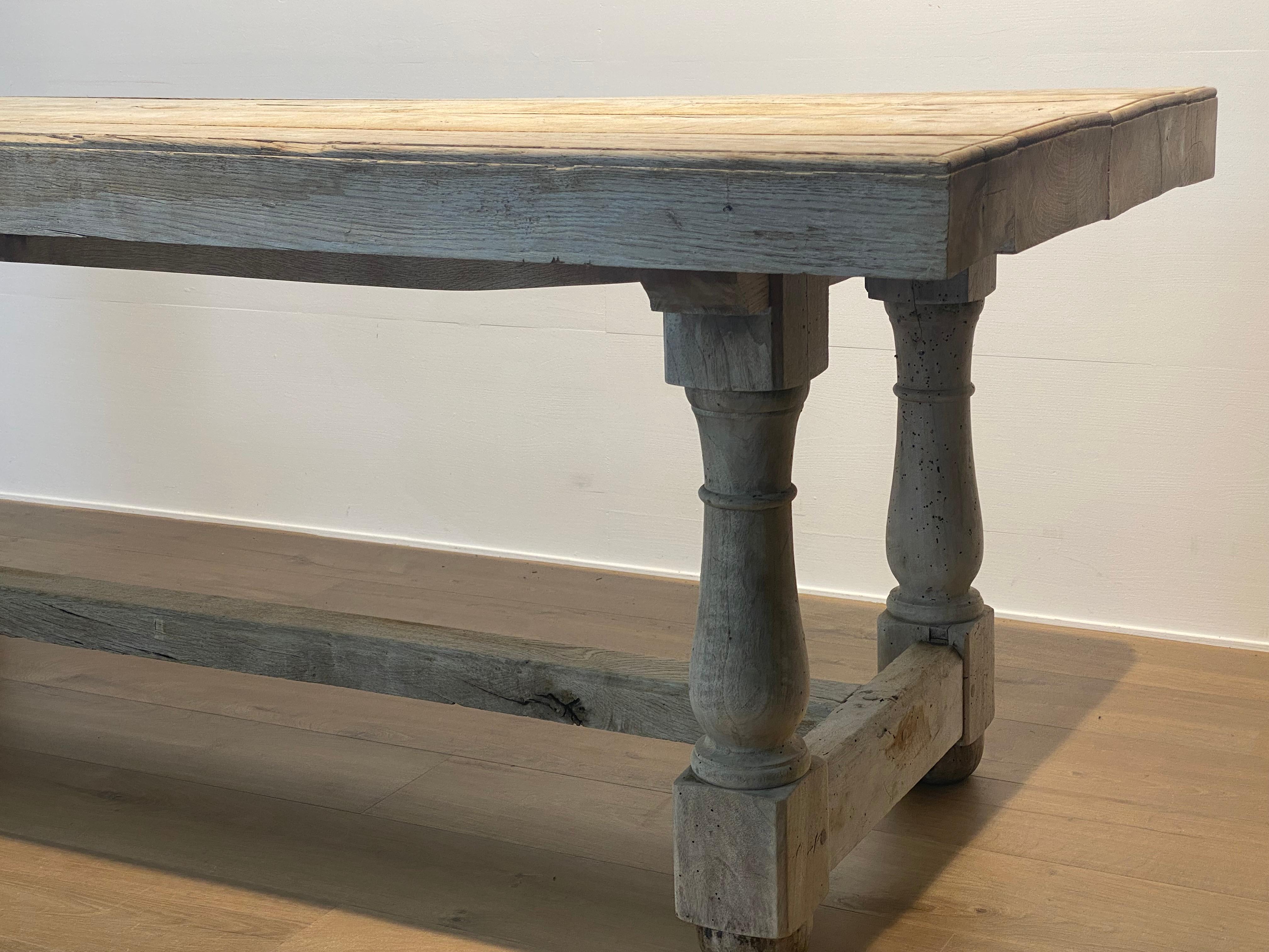 Brutalist Antique French Center Table For Sale 2