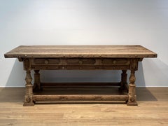 Brutalist , Antique Italian Table