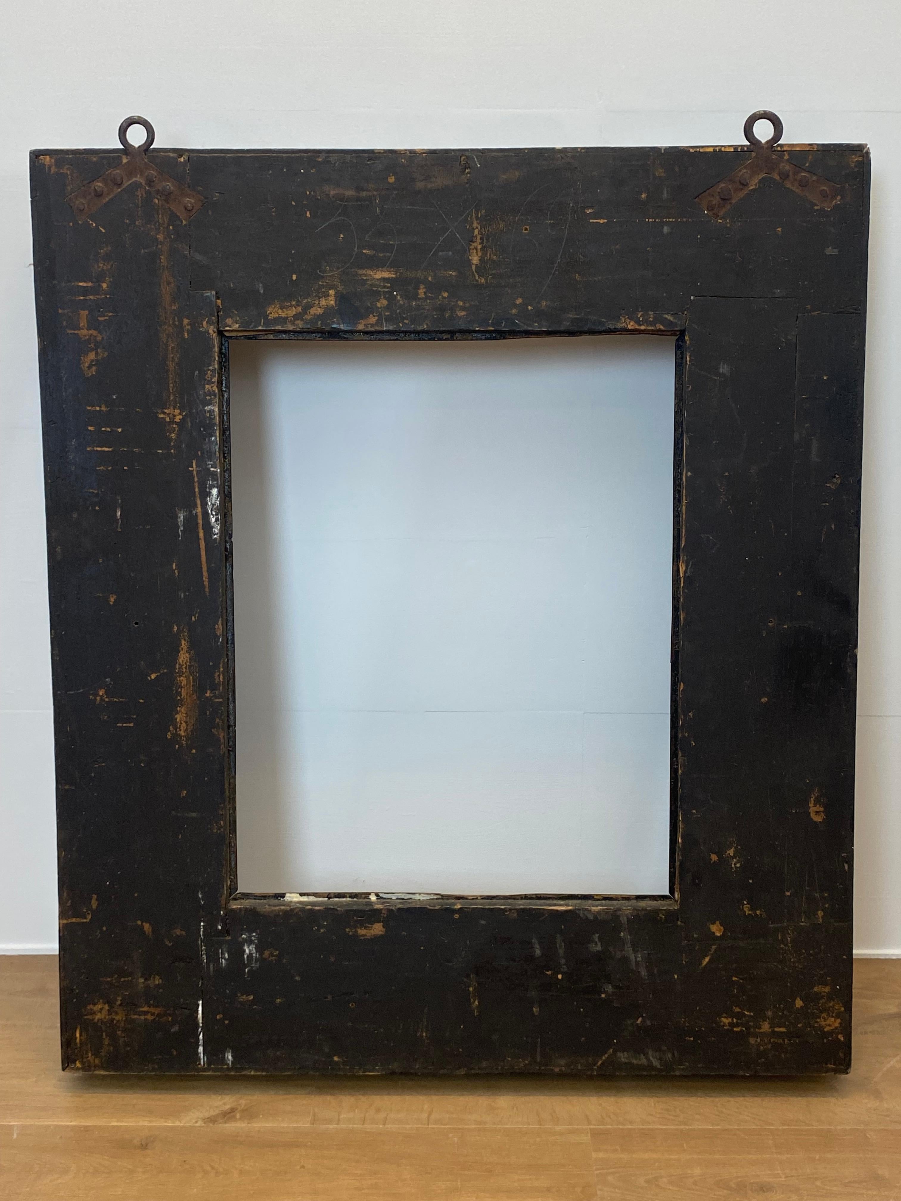 Brutalist, Antique Wooden Frame For Sale 6