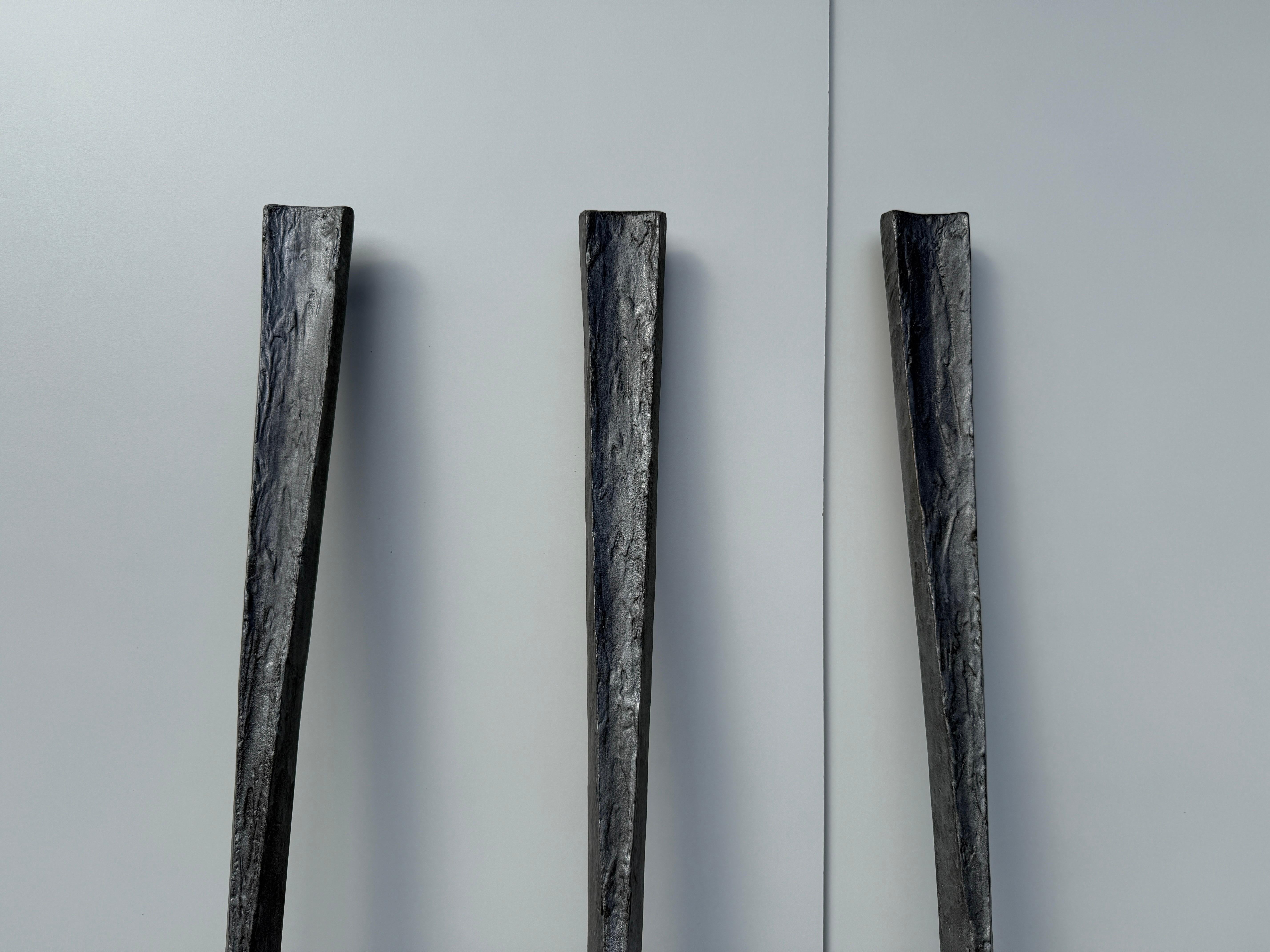 Brutalistische architektonische Türverkleidung oder Wanddekoration im Angebot 3