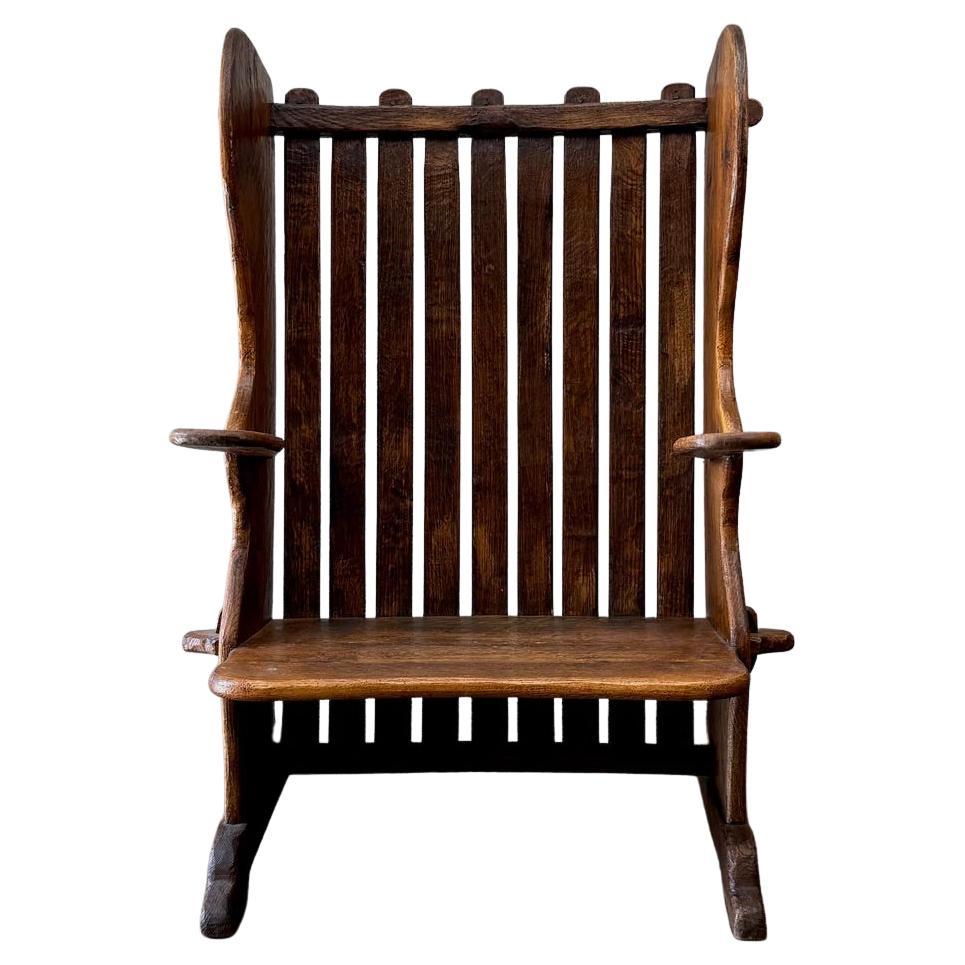 Brutalistischer Sessel im Angebot