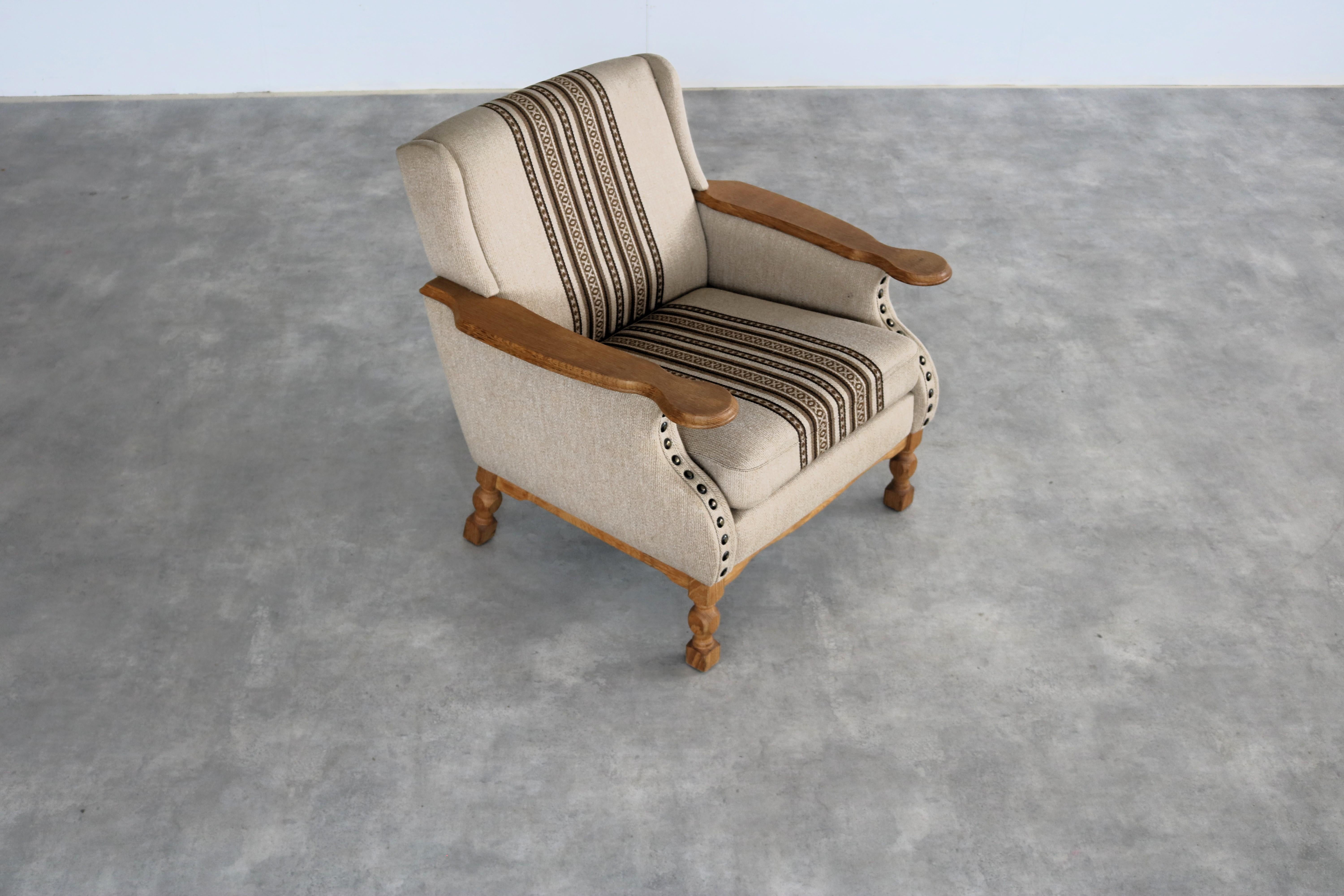 Brutalistischer Sessel  Lehnstuhl  1960s  Dänisch im Angebot 5