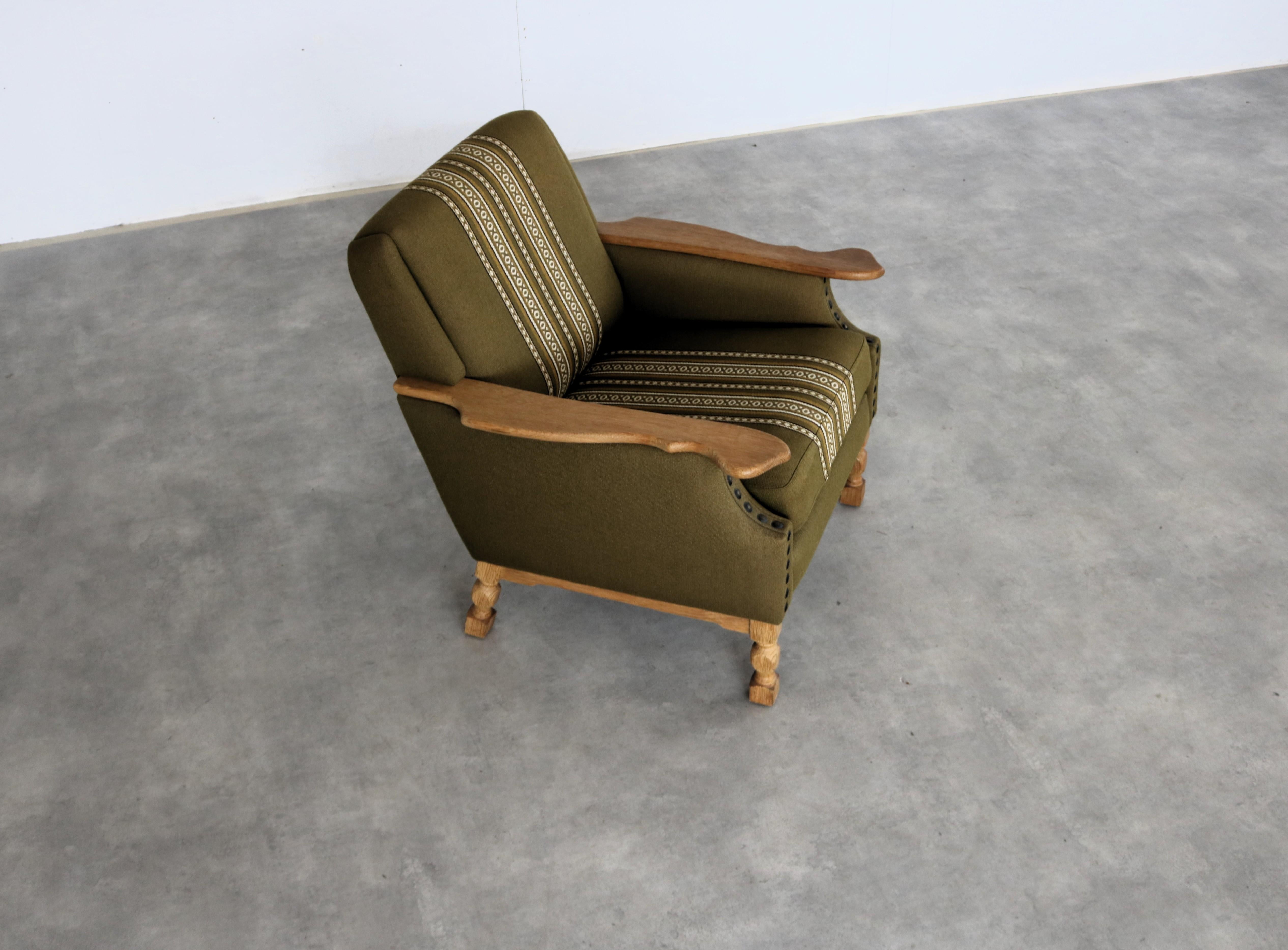 Brutalistischer Sessel  Lehnstuhl  1960s  Dänisch im Angebot 5