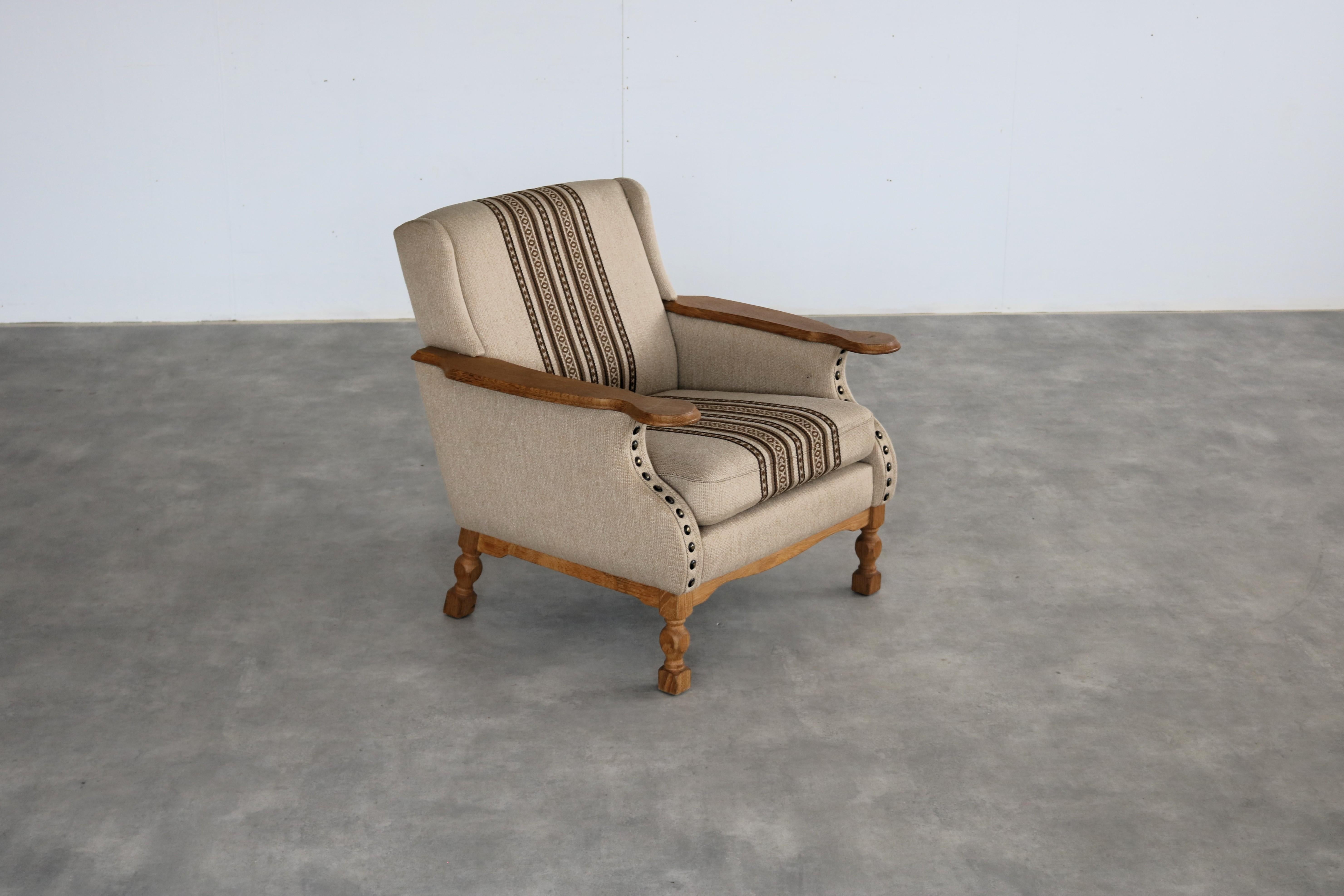 Brutalistischer Sessel  Lehnstuhl  1960s  Dänisch im Zustand „Gut“ im Angebot in Lemmer, NL