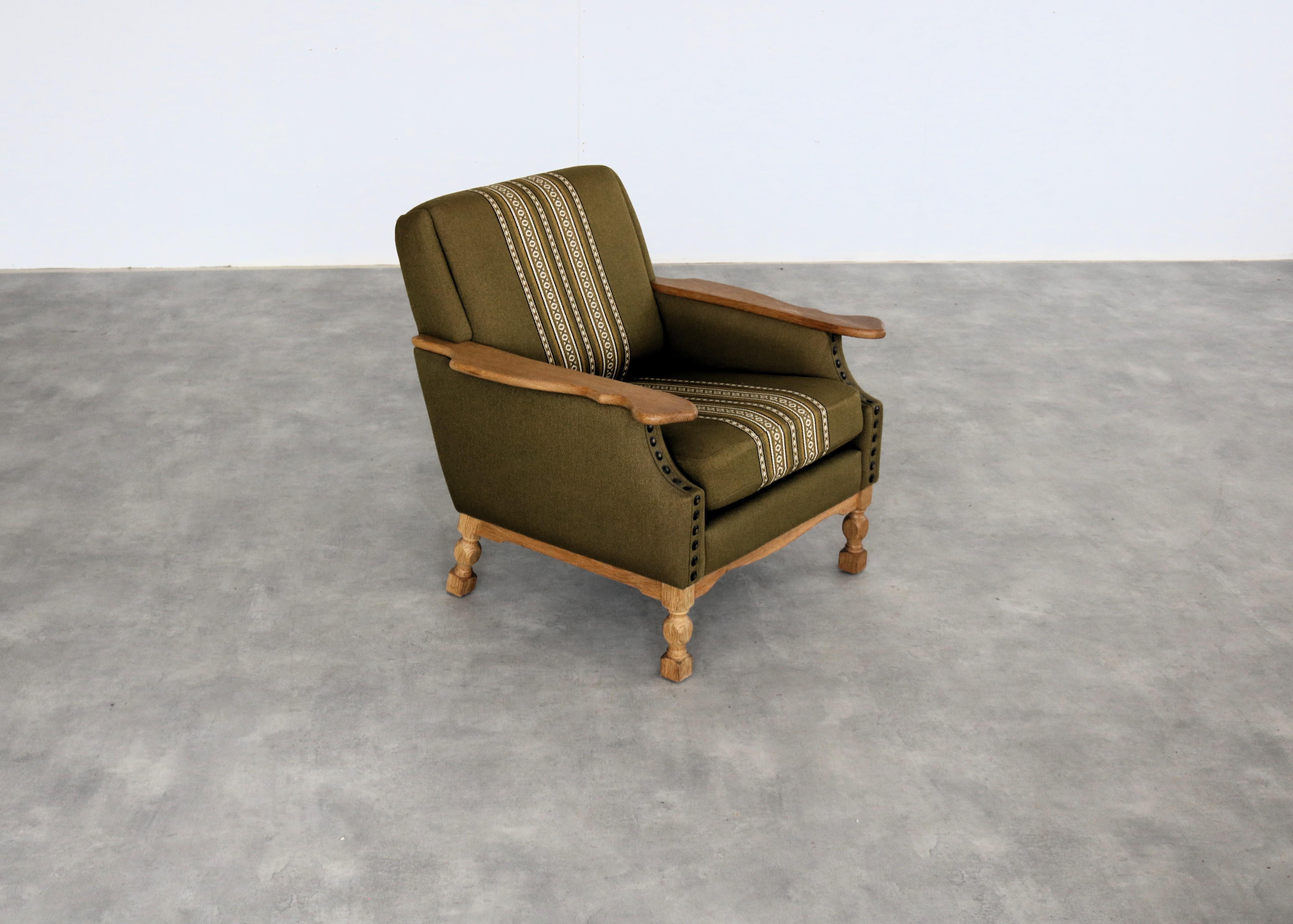 Brutalistischer Sessel  Lehnstuhl  1960s  Dänisch im Zustand „Gut“ im Angebot in Lemmer, NL