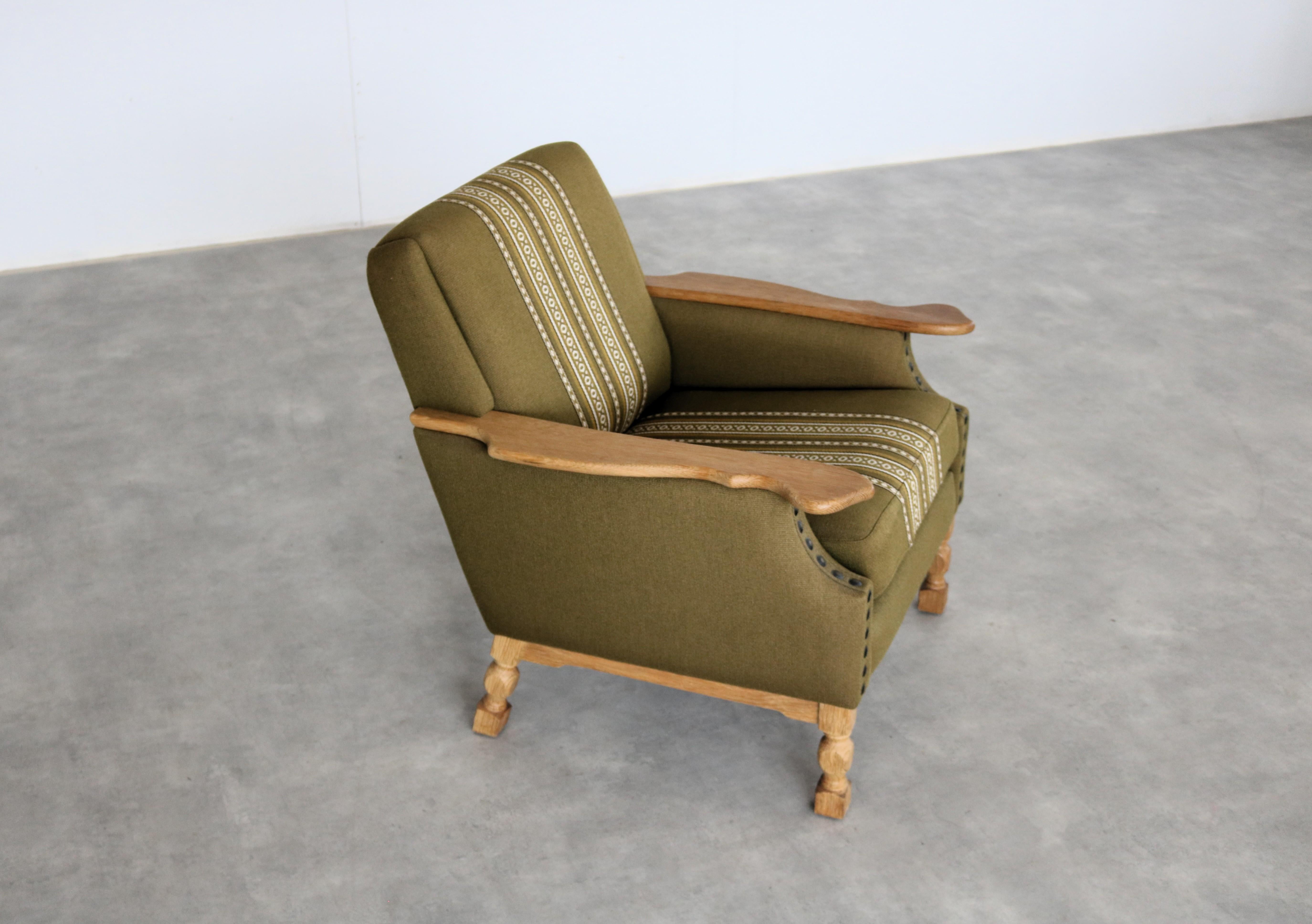 Brutalistischer Sessel  Lehnstuhl  1960s  Dänisch (Mitte des 20. Jahrhunderts) im Angebot