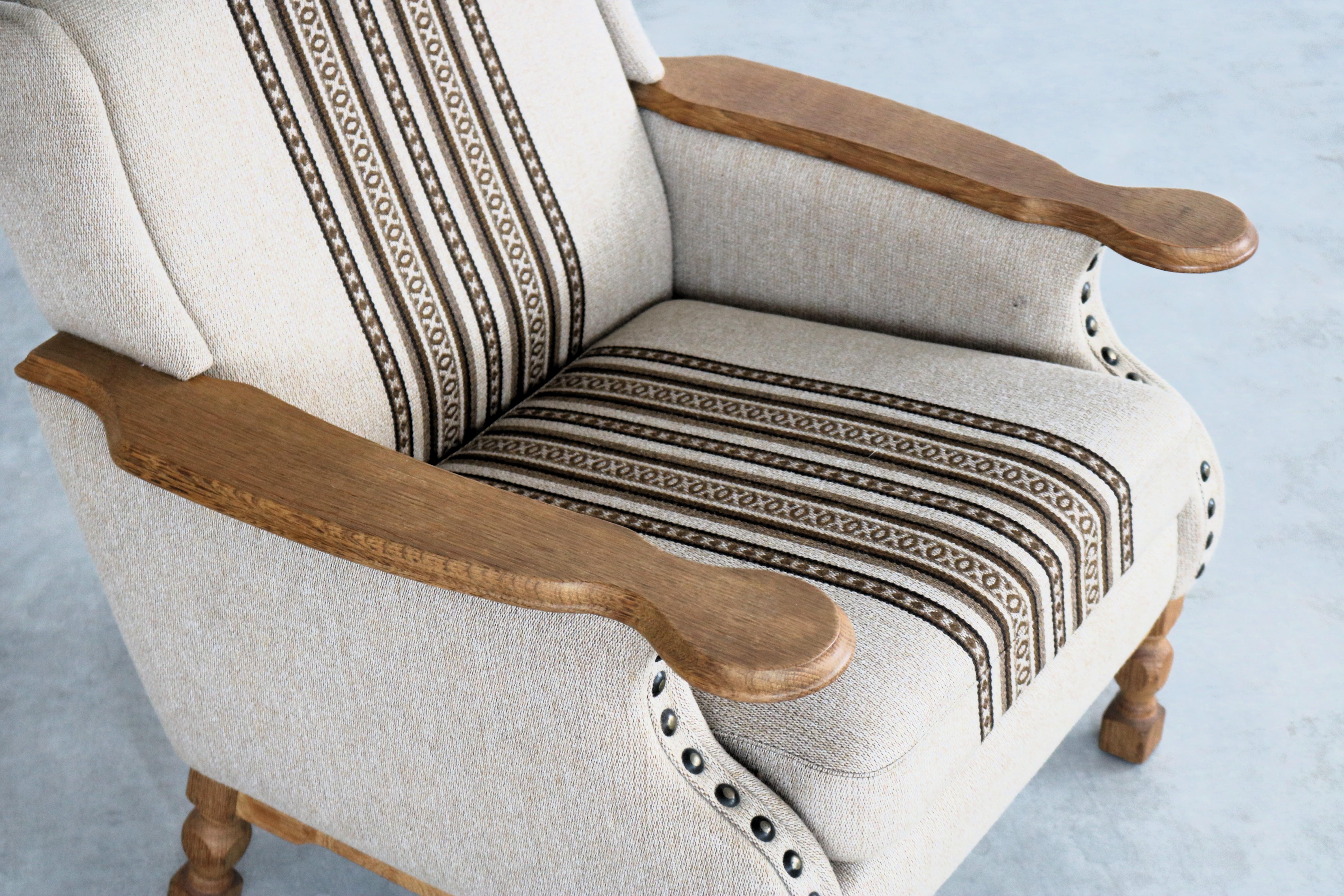 Brutalistischer Sessel  Lehnstuhl  1960s  Dänisch im Angebot 1