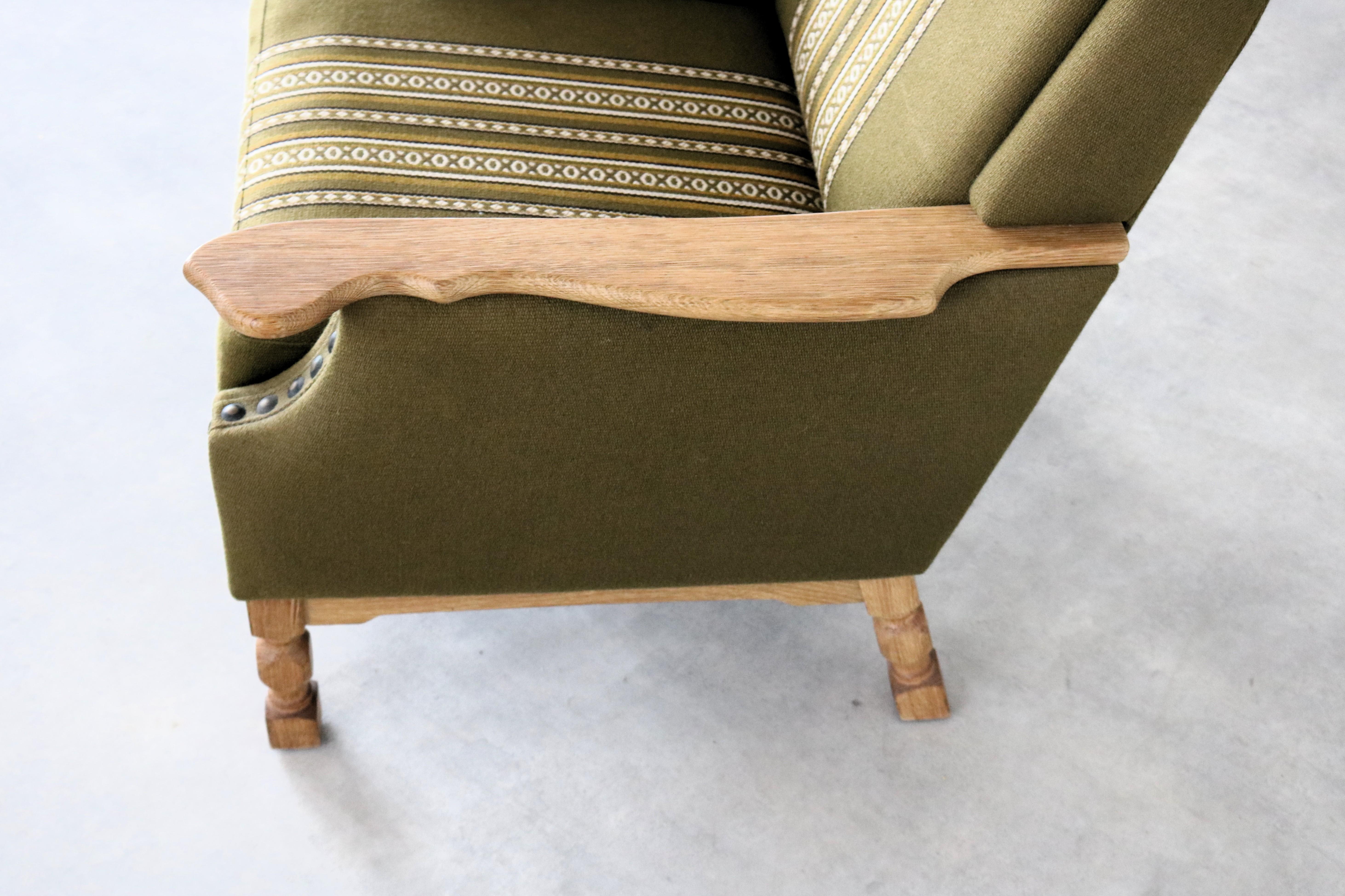 Brutalistischer Sessel  Lehnstuhl  1960s  Dänisch im Angebot 3