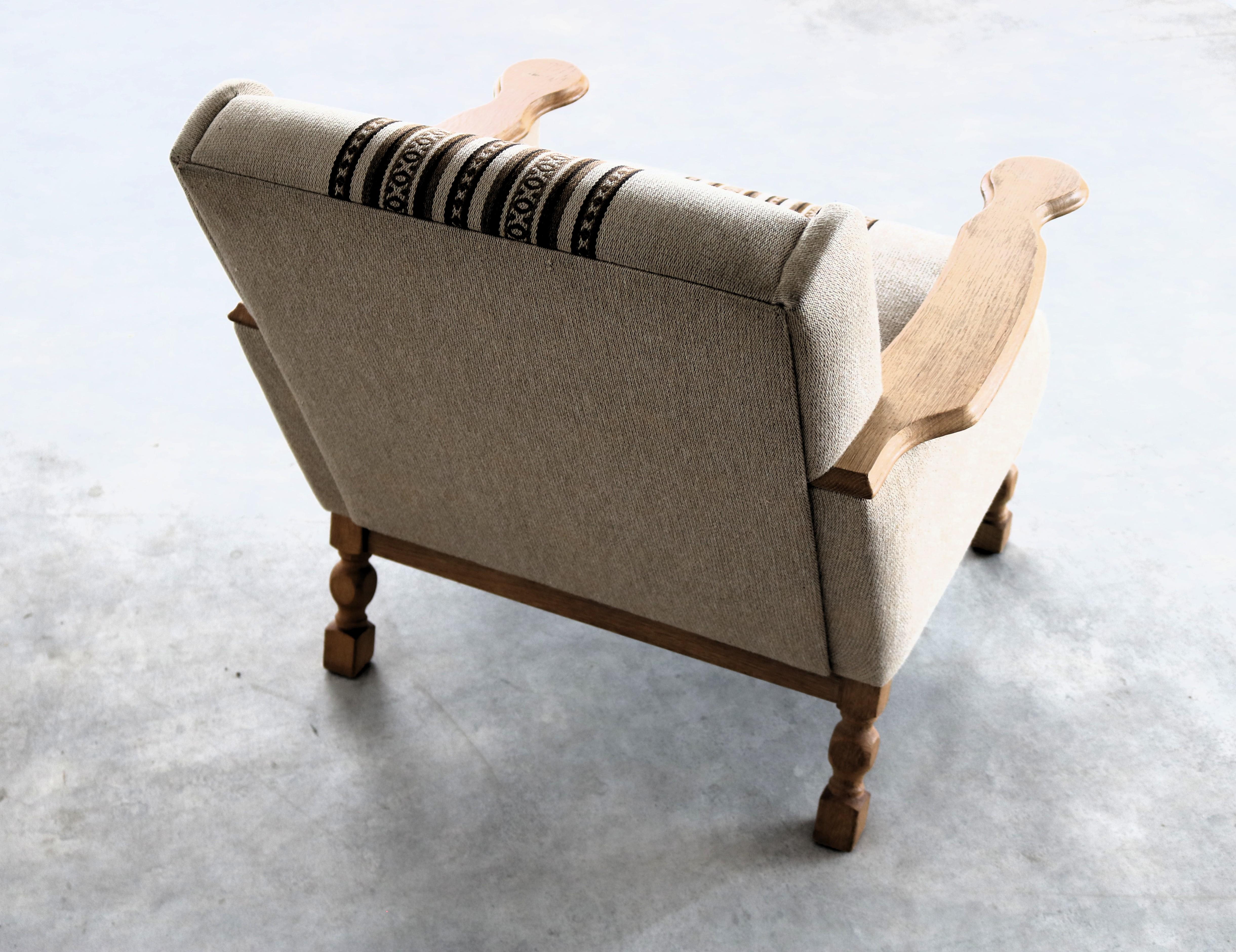 Brutalistischer Sessel  Lehnstuhl  1960s  Dänisch im Angebot 4