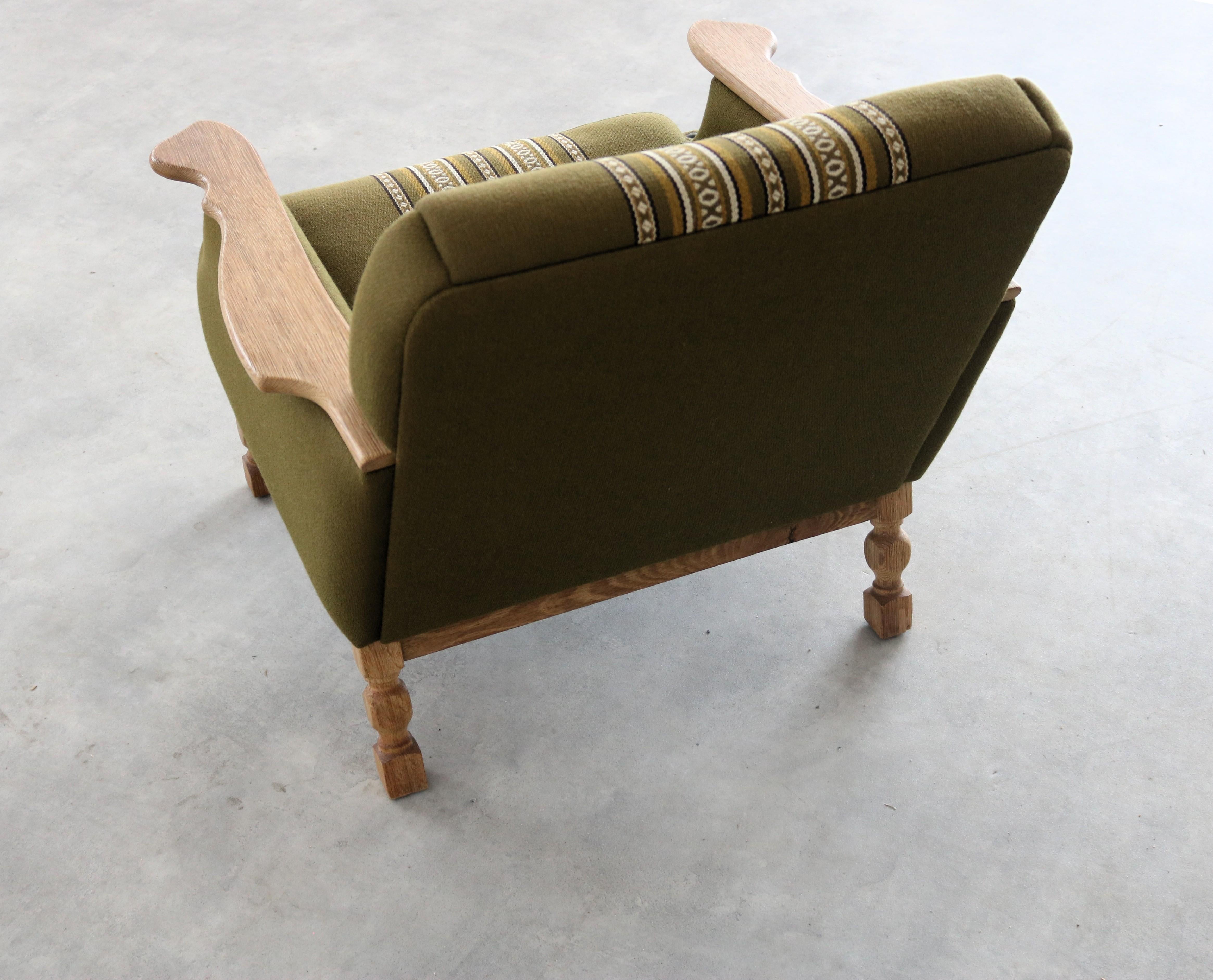 Brutalistischer Sessel  Lehnstuhl  1960s  Dänisch im Angebot 4